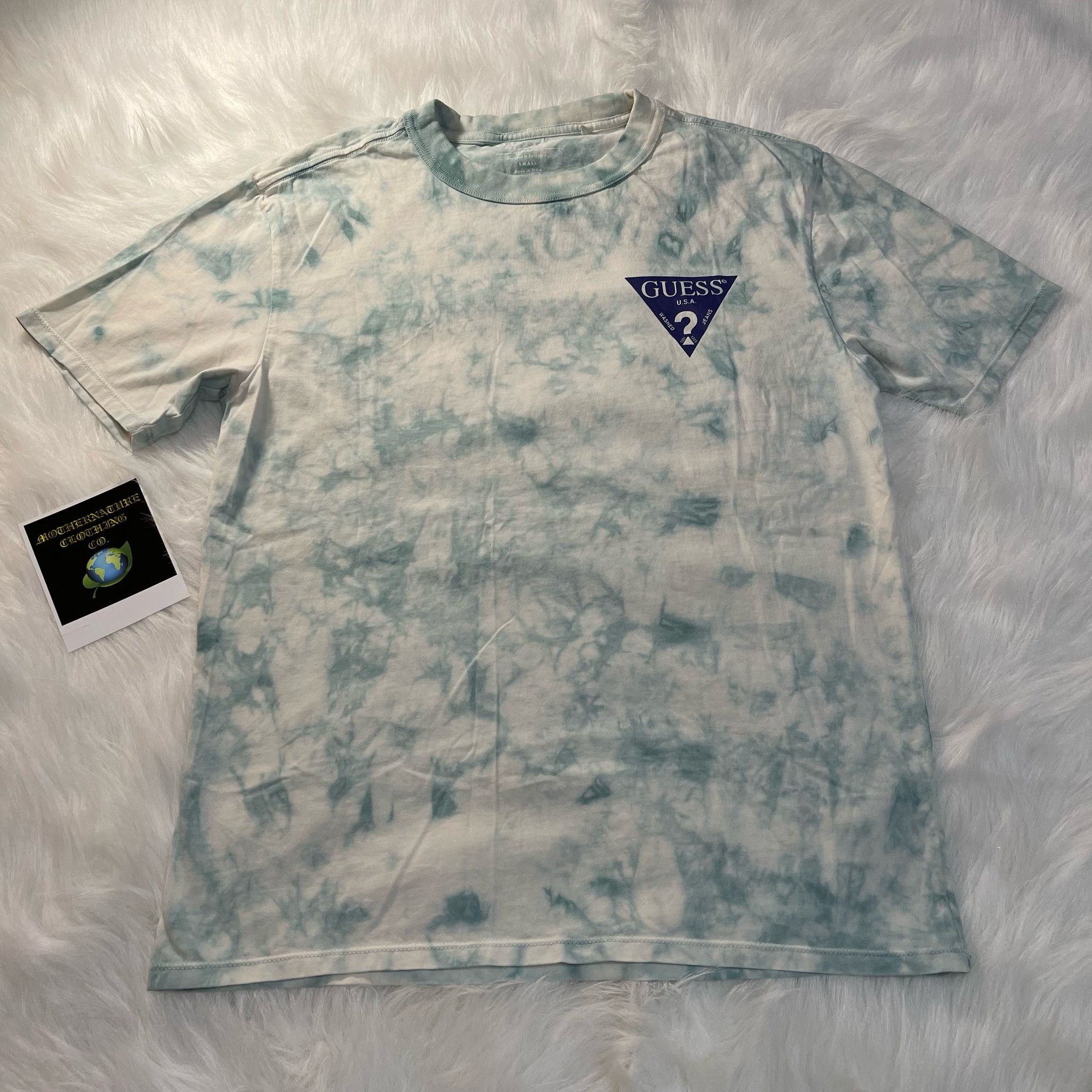 Guess VINTAGE GUESS TIE DYE LOGO TEE S/S T SHIRT Size US S / EU 44-46 / 1 - 2 Thumbnail