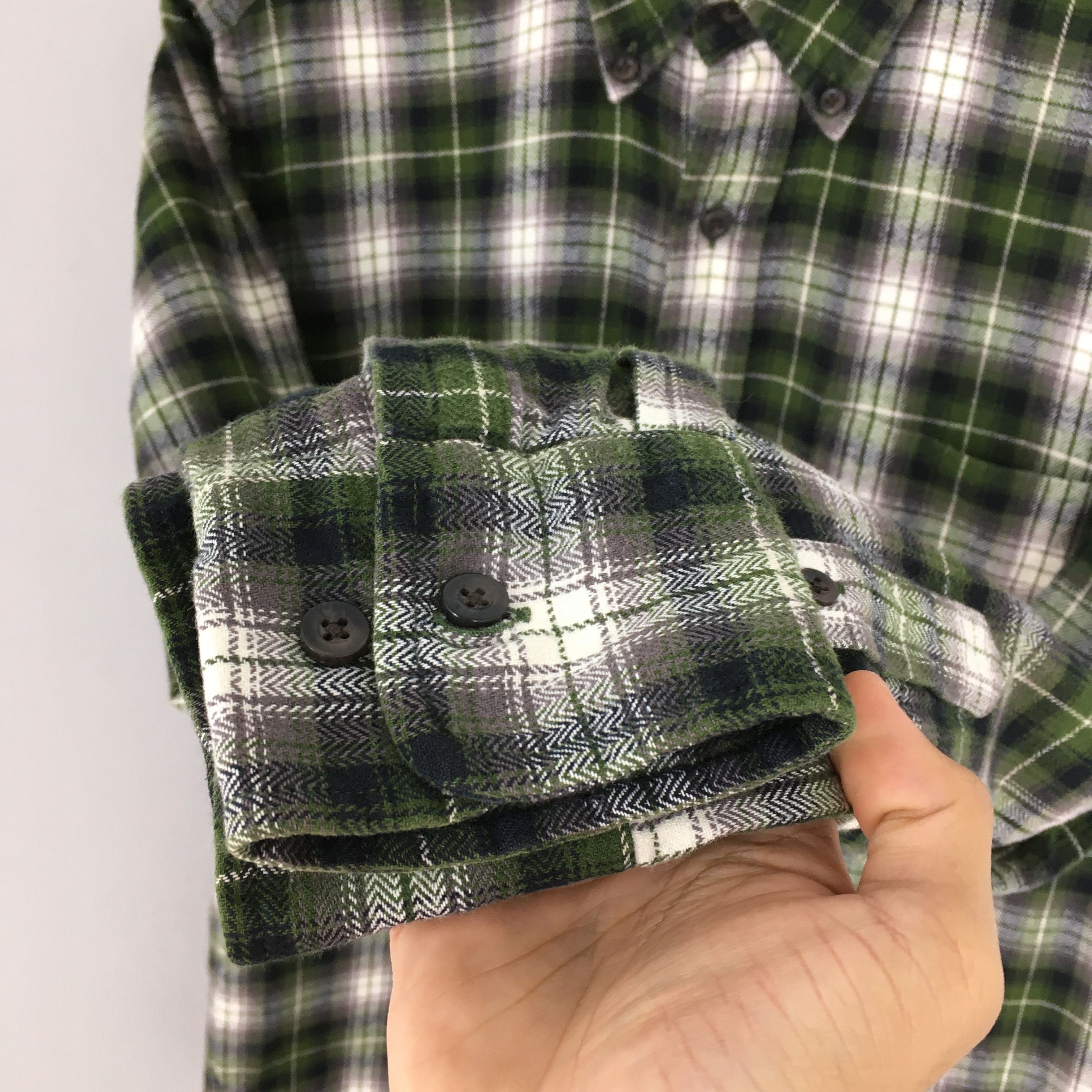 Eddie Bauer × Flannel Vintage Eddie Bauer Plaid Checkered Flannel Small Size US S / EU 44-46 / 1 - 5 Thumbnail