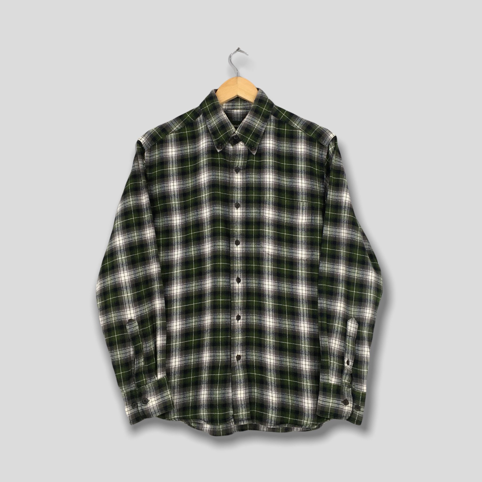 Eddie Bauer × Flannel Vintage Eddie Bauer Plaid Checkered Flannel Small Size US S / EU 44-46 / 1 - 1 Thumbnail
