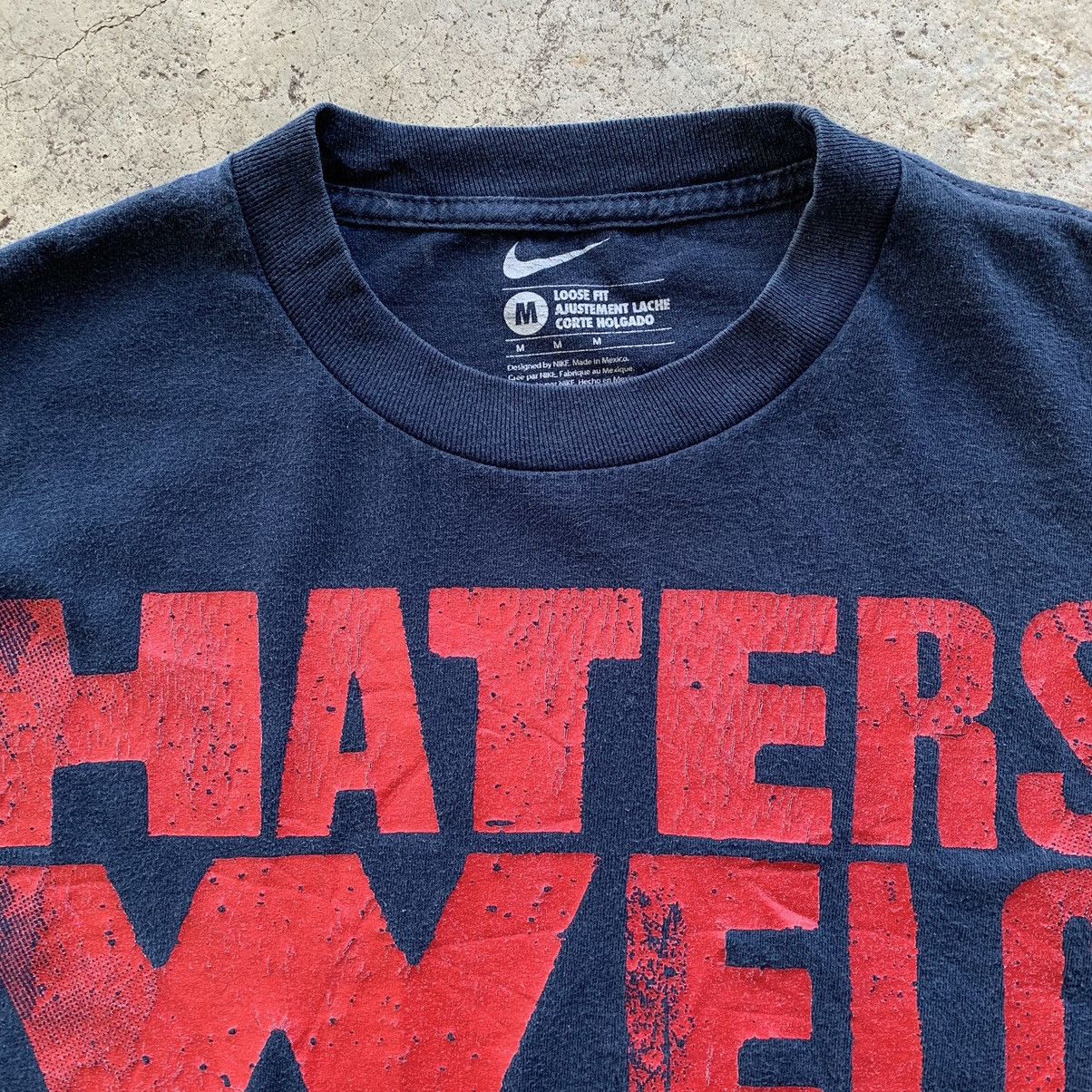 Nike × Vintage Nike haters welcome vintage y2k tshirt tee Size US M / EU 48-50 / 2 - 5 Thumbnail