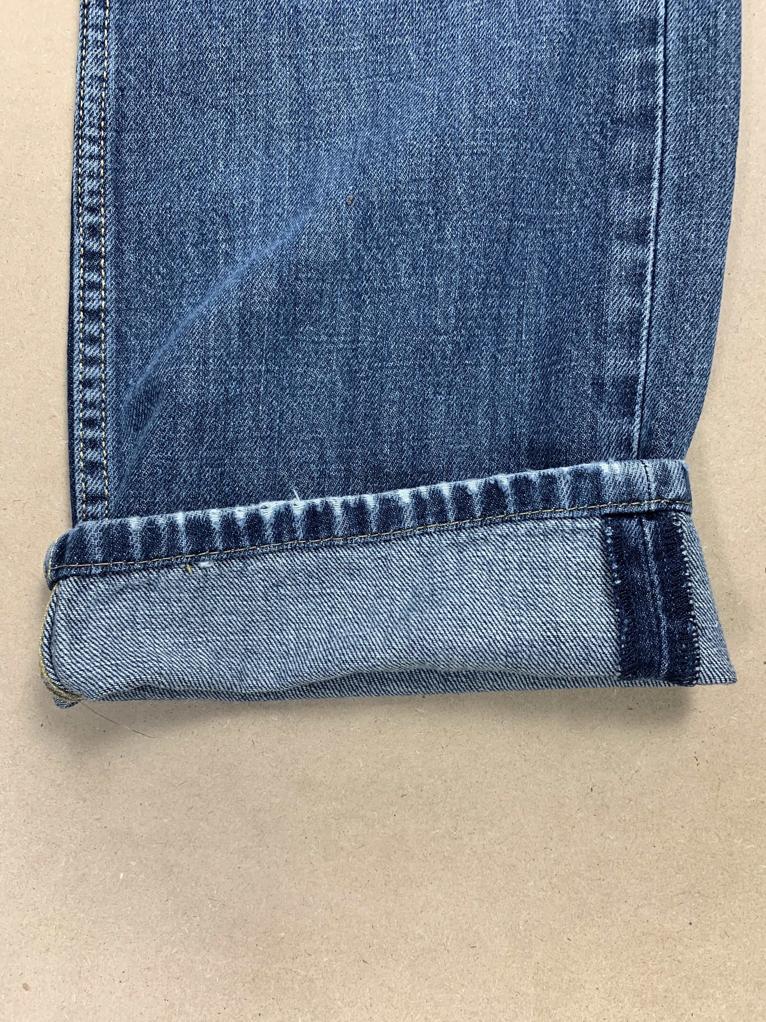Levi's × Levi's Vintage Clothing × Vintage Vintage LEVI'S 559 Faded Phone Pattern on Pocket Jeans Size US 34 / EU 50 - 5 Thumbnail