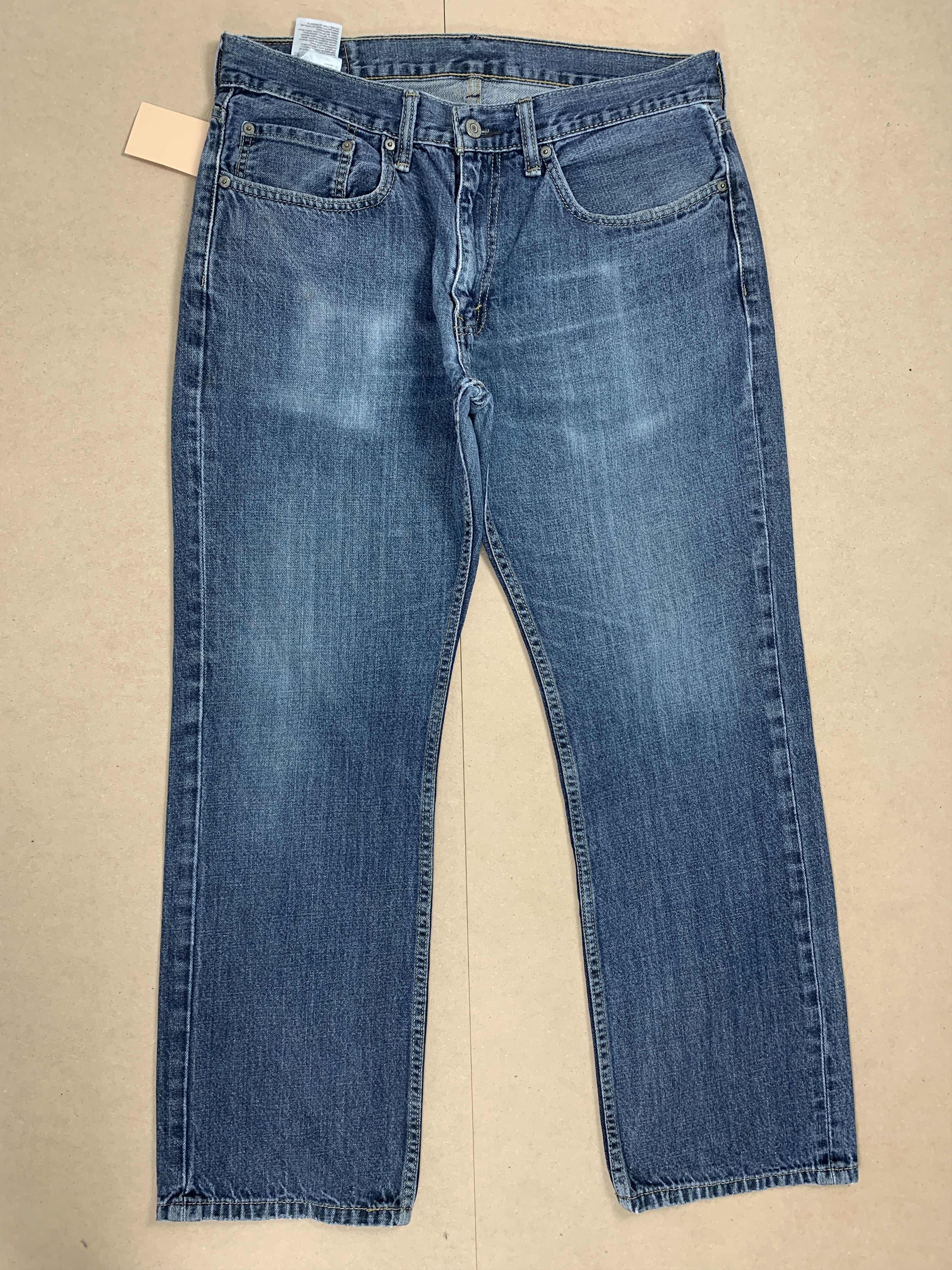 Levi's × Levi's Vintage Clothing × Vintage Vintage LEVI'S 559 Faded Phone Pattern on Pocket Jeans Size US 34 / EU 50 - 1 Thumbnail
