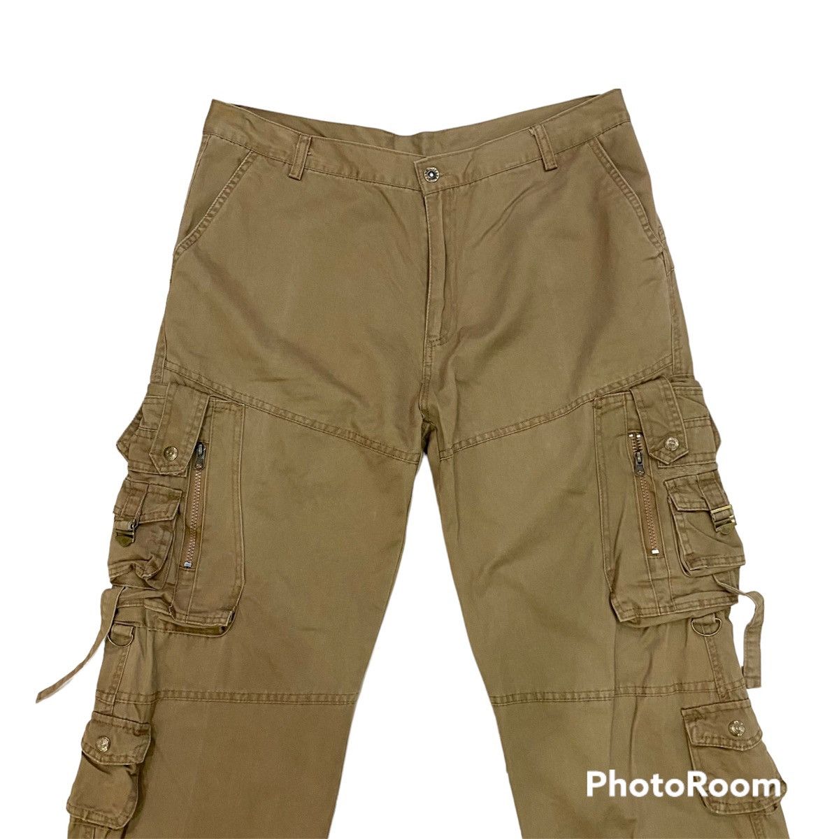 Japanese Brand × Vintage Tactical/Multi Pocket Bondage Cargo Pants Kapital Style Size US 37 - 2 Thumbnail