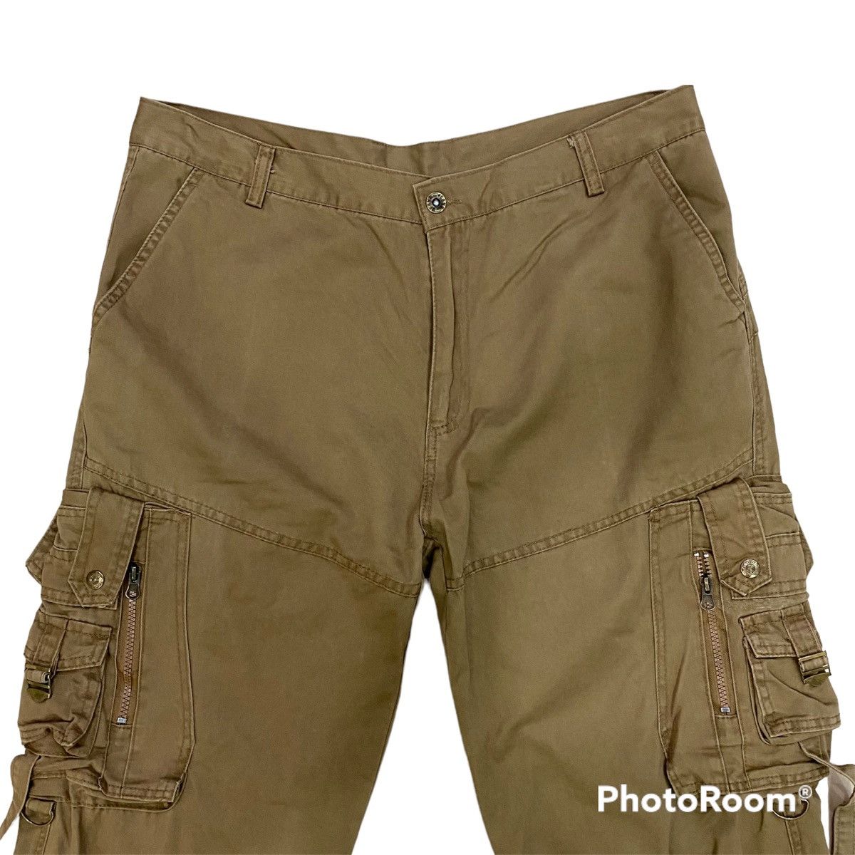 Japanese Brand × Vintage Tactical/Multi Pocket Bondage Cargo Pants Kapital Style Size US 37 - 3 Thumbnail