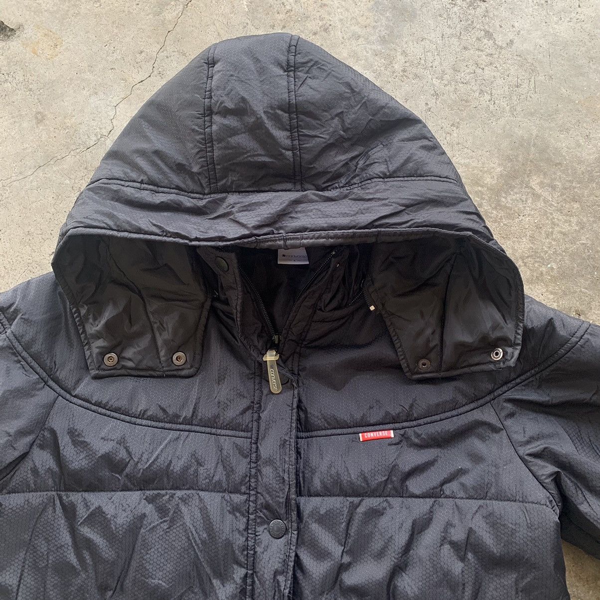 Converse Converse puffer hoodie jacket Size US M / EU 48-50 / 2 - 5 Thumbnail