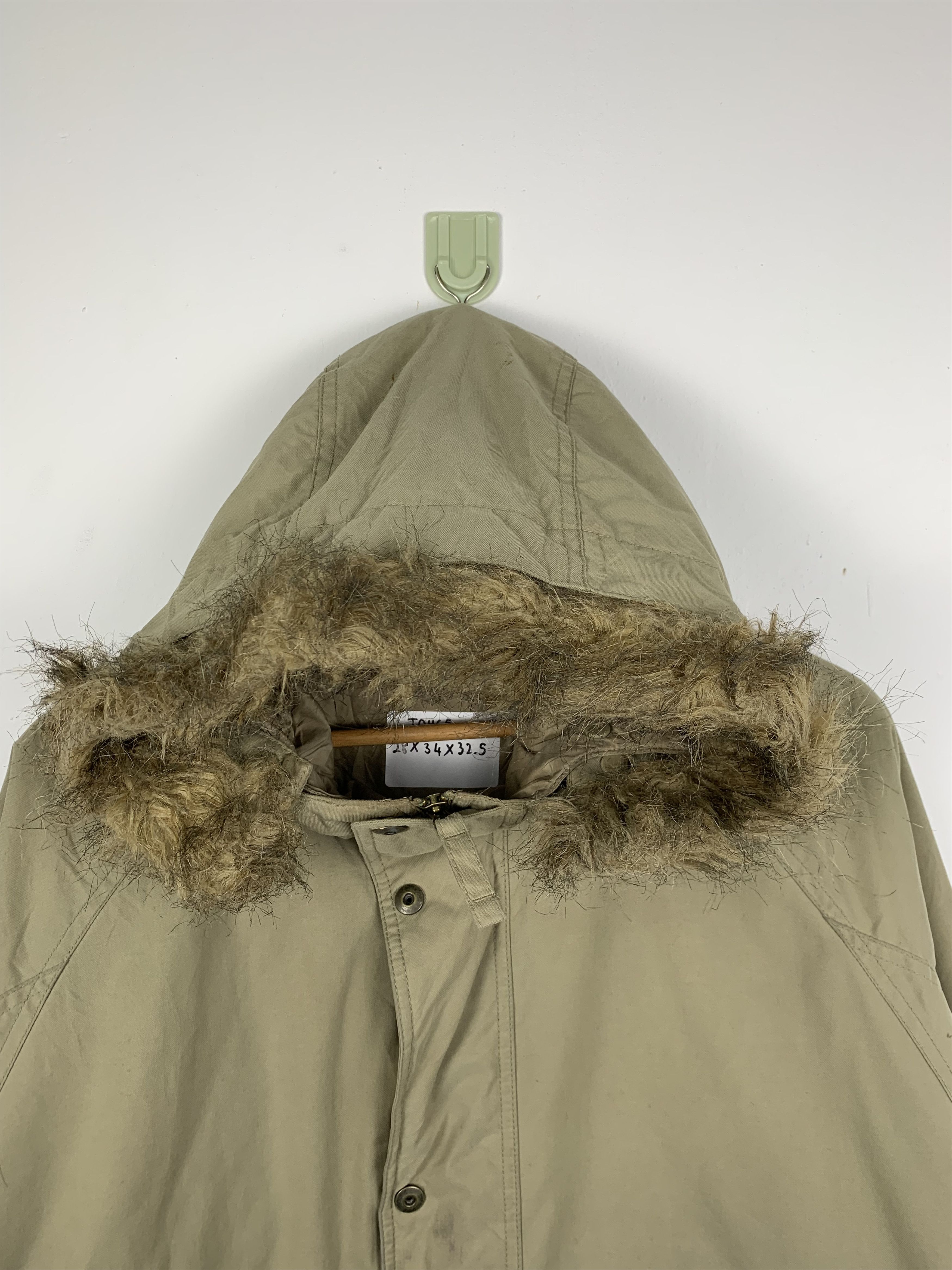 Uniqlo Vintage UNIQLO Hoodie Button Zip Up Parkas Jacket J0465 Size US XL / EU 56 / 4 - 2 Thumbnail