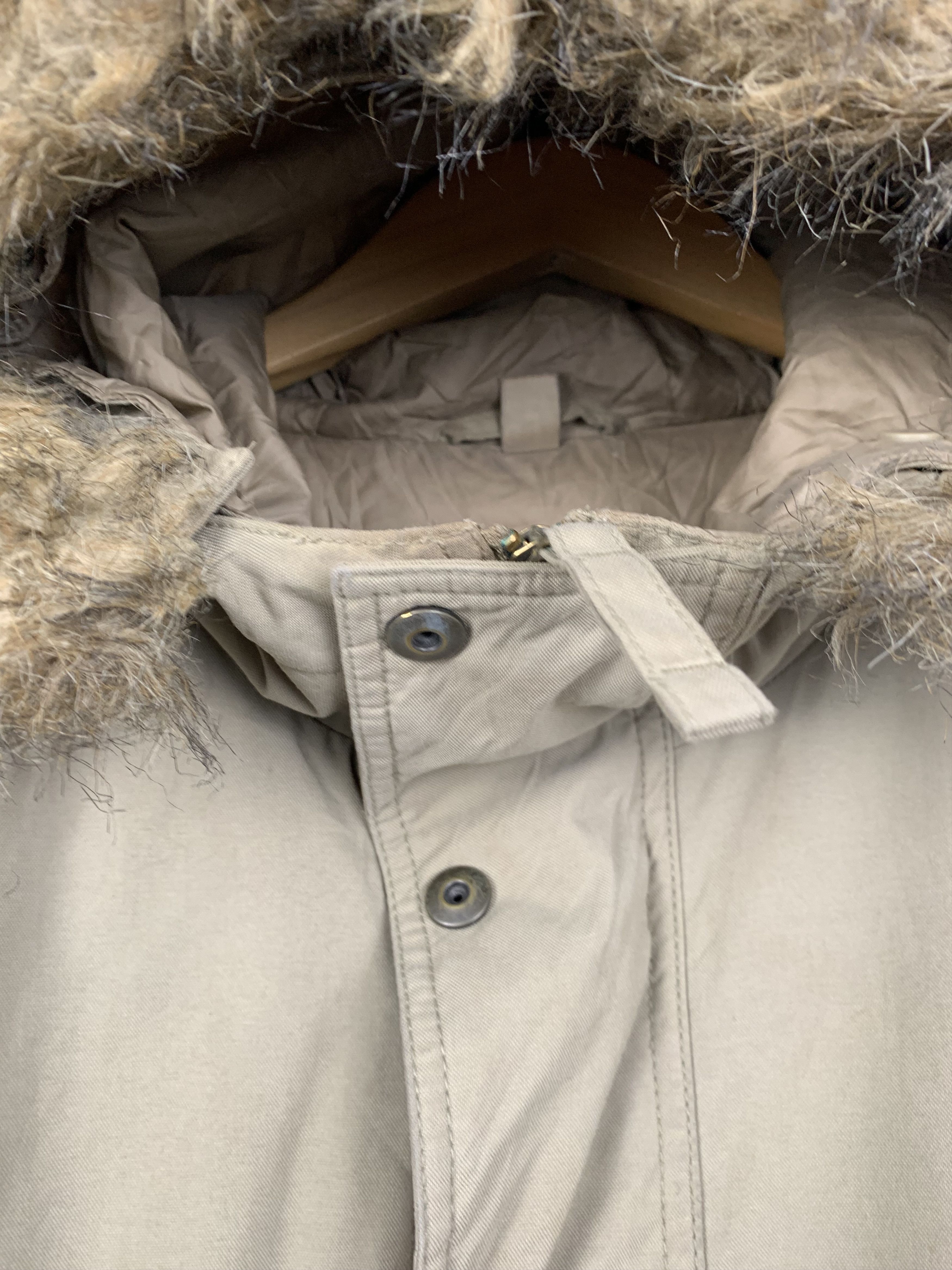 Uniqlo Vintage UNIQLO Hoodie Button Zip Up Parkas Jacket J0465 Size US XL / EU 56 / 4 - 9 Thumbnail