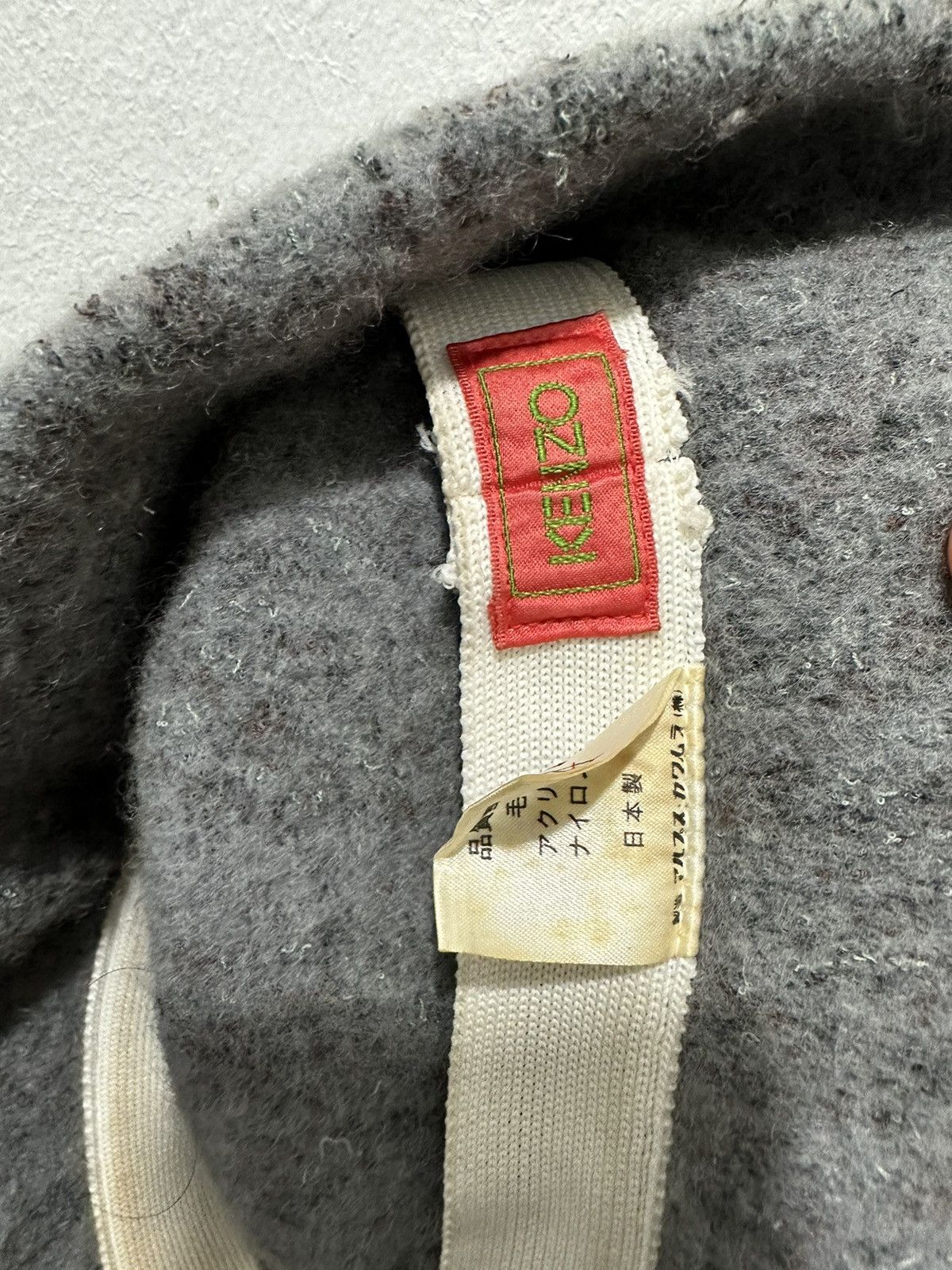 Kenzo 🔥Vintage🔥 Kenzo Signature Wool Bucket Hat Size ONE SIZE - 6 Thumbnail