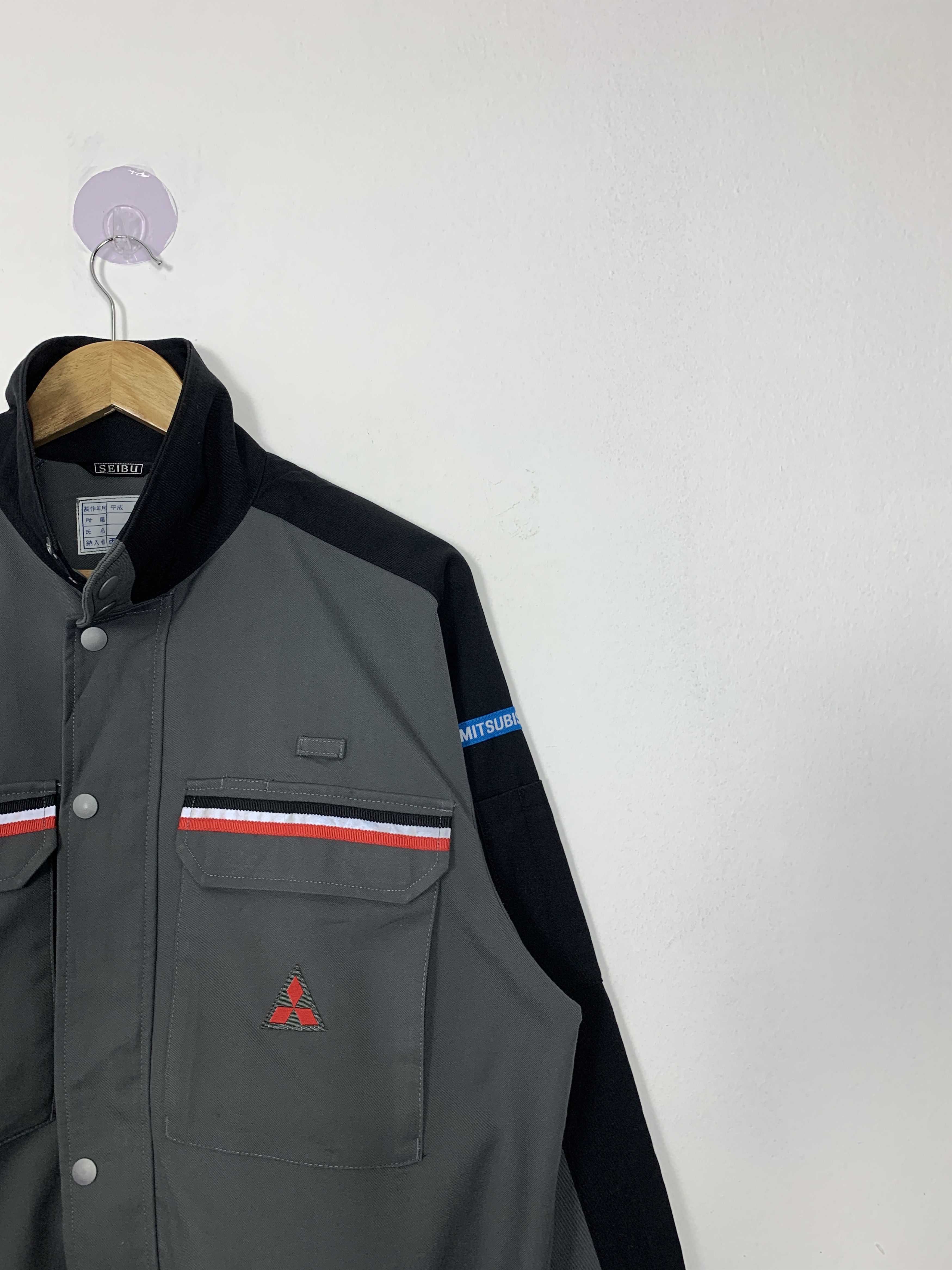 Japanese Brand Vintage MITSUBISHI EVO Worker Jacket J1012 Size US M / EU 48-50 / 2 - 4 Thumbnail