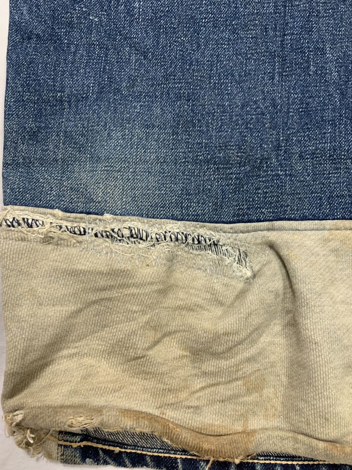 WHIZ LIMITED Whiz Limited Japan Distressed Hybrid Selvedge Baggy Denim Size US 36 / EU 52 - 7 Thumbnail