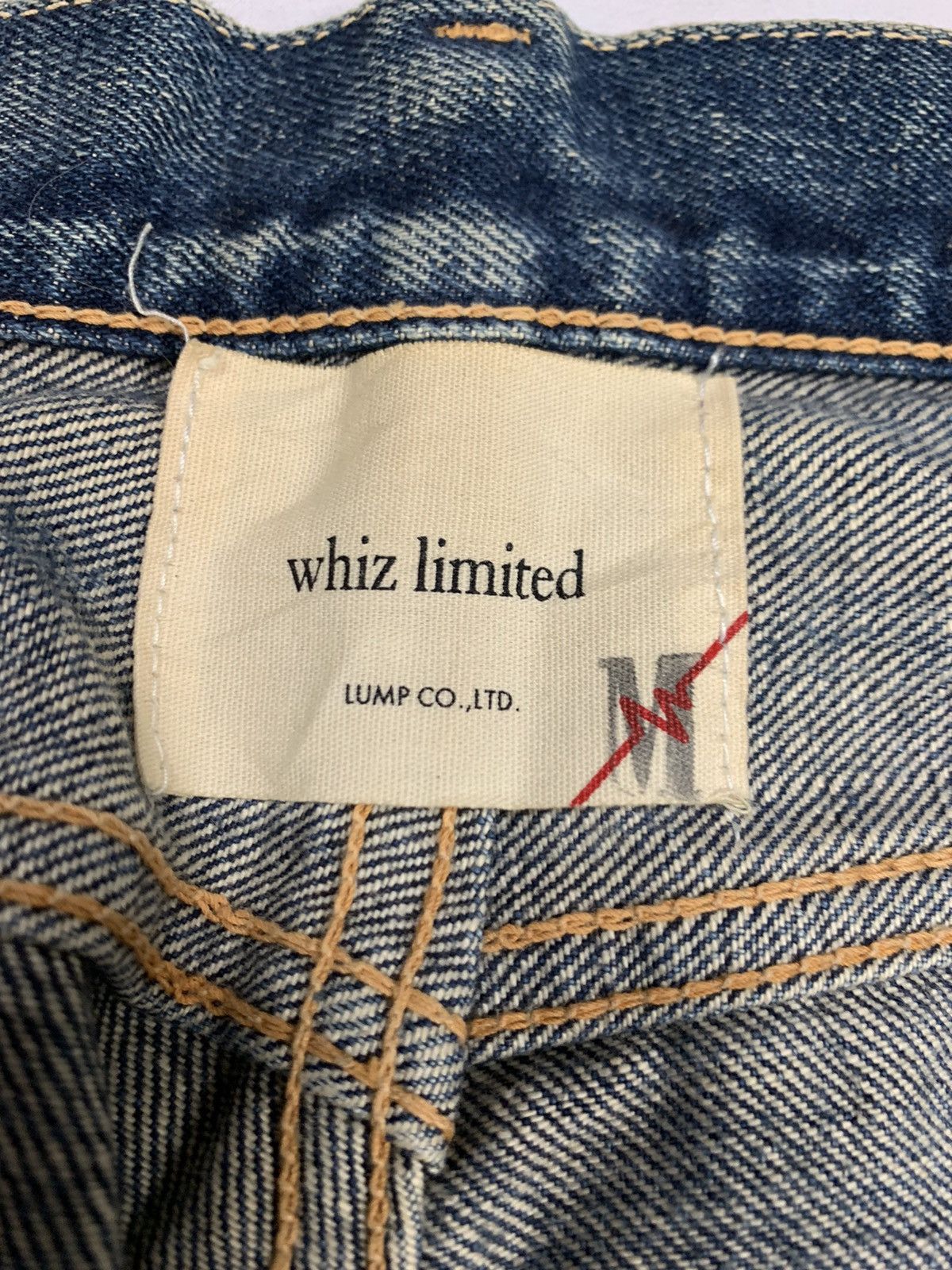 WHIZ LIMITED Whiz Limited Japan Distressed Hybrid Selvedge Baggy Denim Size US 36 / EU 52 - 9 Thumbnail