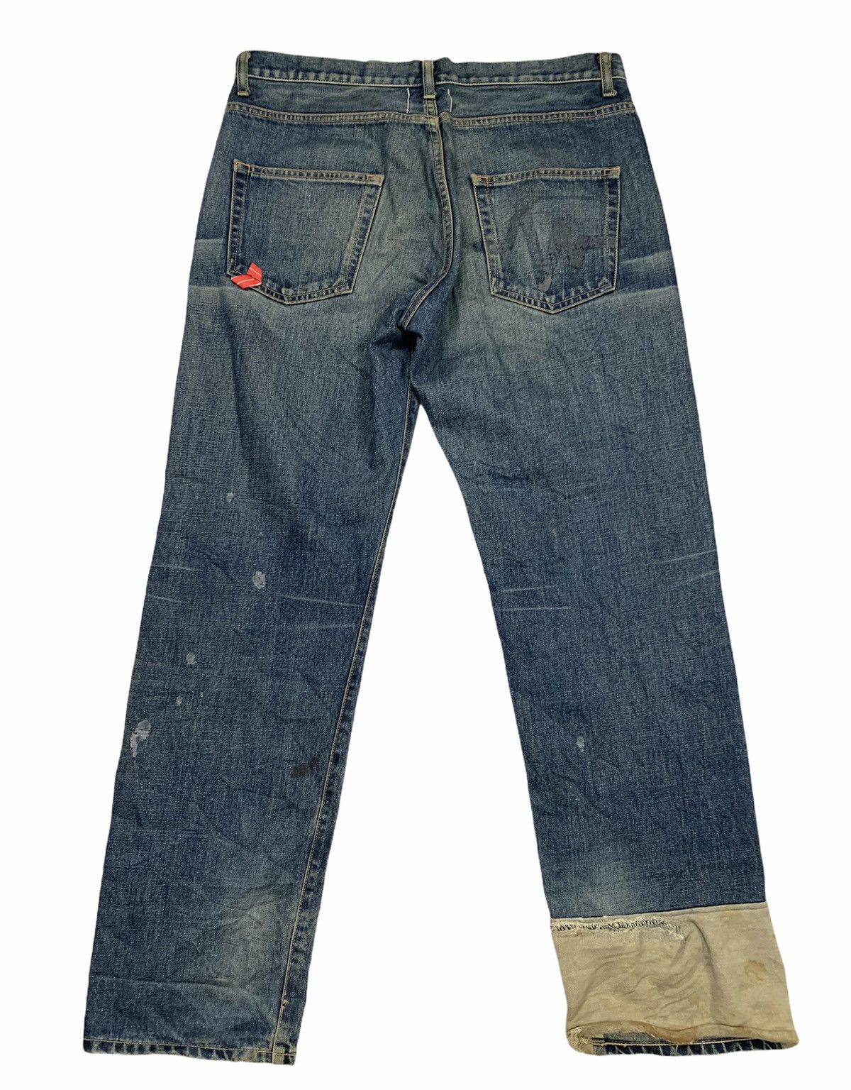 WHIZ LIMITED Whiz Limited Japan Distressed Hybrid Selvedge Baggy Denim Size US 36 / EU 52 - 2 Thumbnail