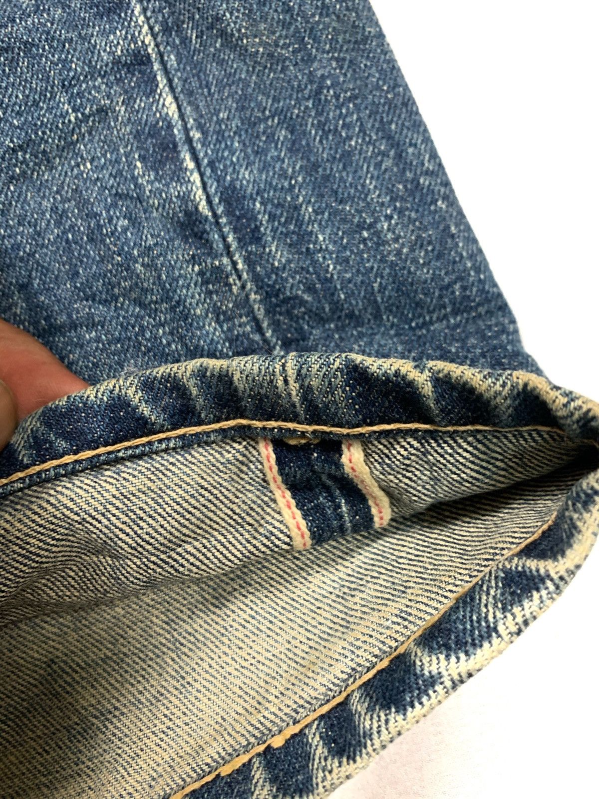 WHIZ LIMITED Whiz Limited Japan Distressed Hybrid Selvedge Baggy Denim Size US 36 / EU 52 - 11 Thumbnail