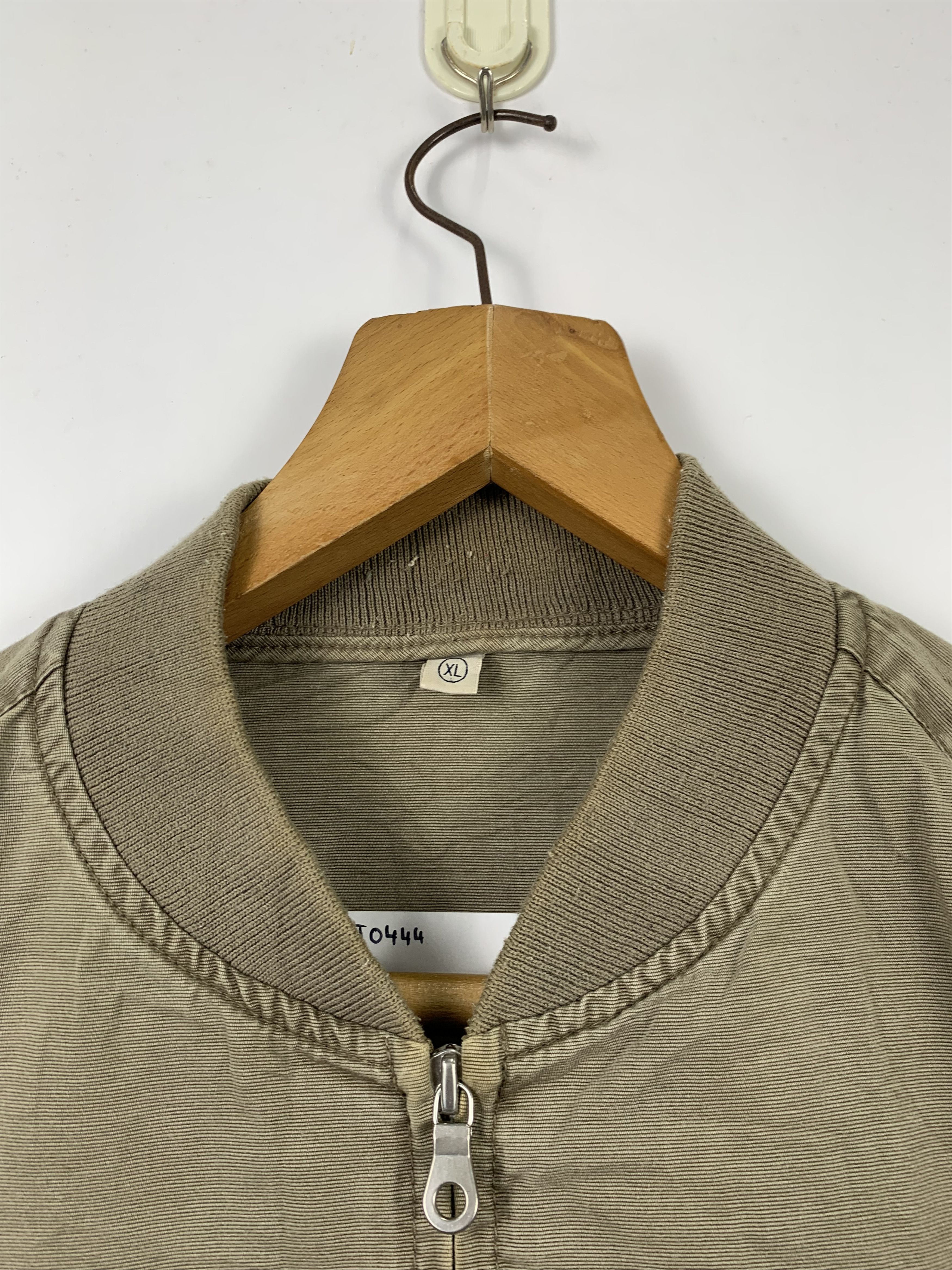Uniqlo Vintage UNIQLO Faded Cotton Khaki Jacket J0444 Size US L / EU 52-54 / 3 - 5 Thumbnail