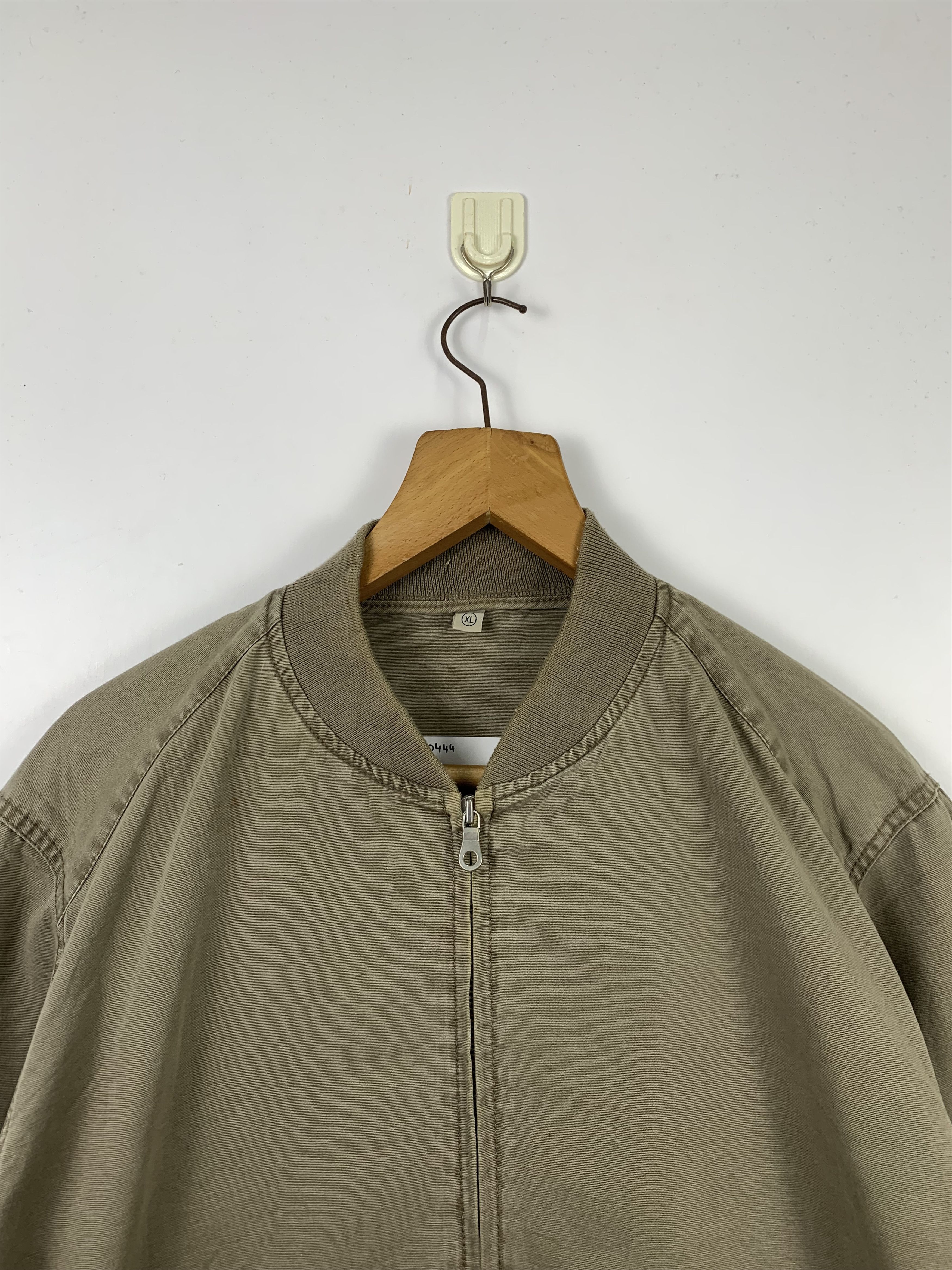 Uniqlo Vintage UNIQLO Faded Cotton Khaki Jacket J0444 Size US L / EU 52-54 / 3 - 2 Thumbnail