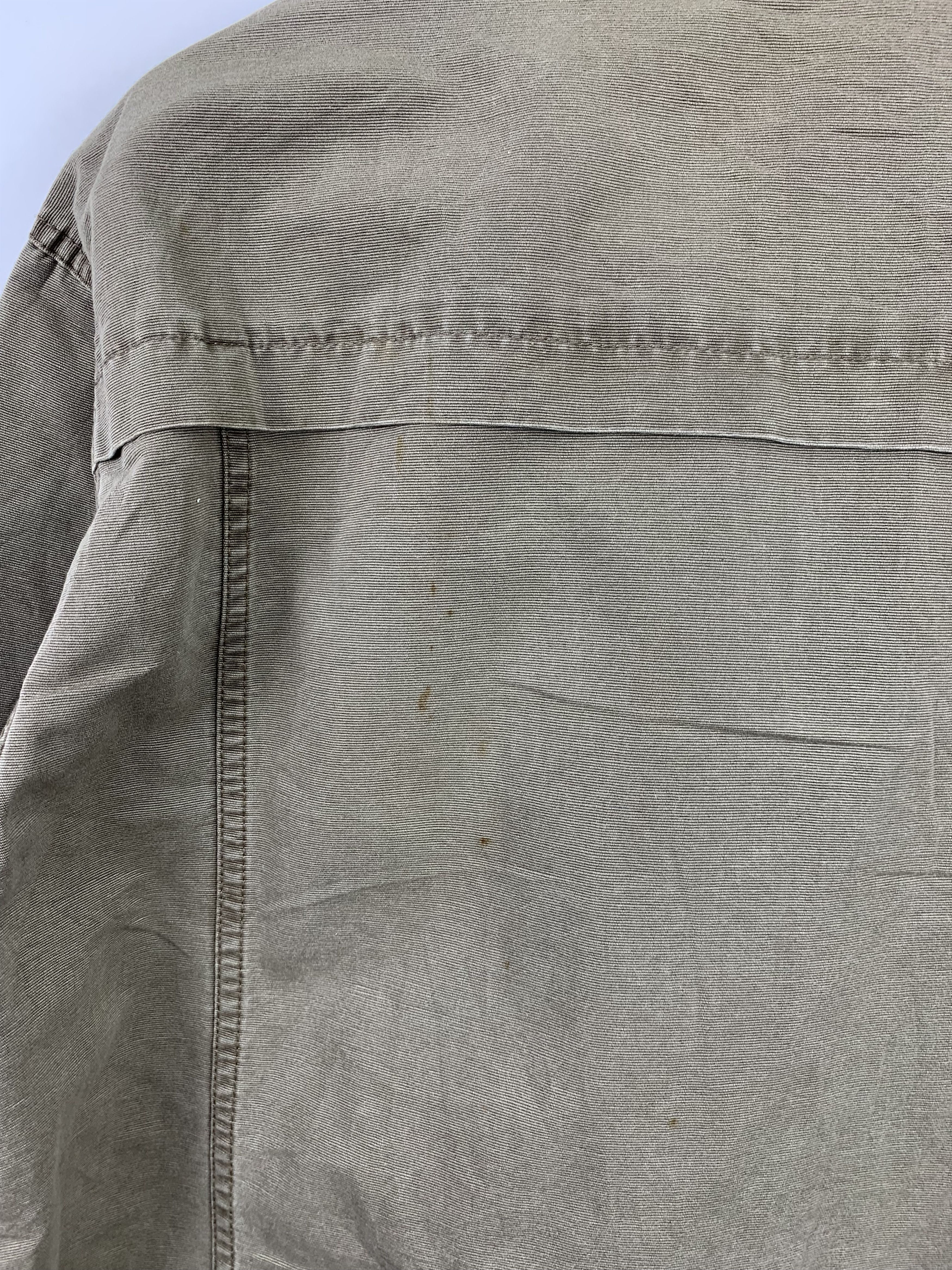 Uniqlo Vintage UNIQLO Faded Cotton Khaki Jacket J0444 Size US L / EU 52-54 / 3 - 10 Thumbnail