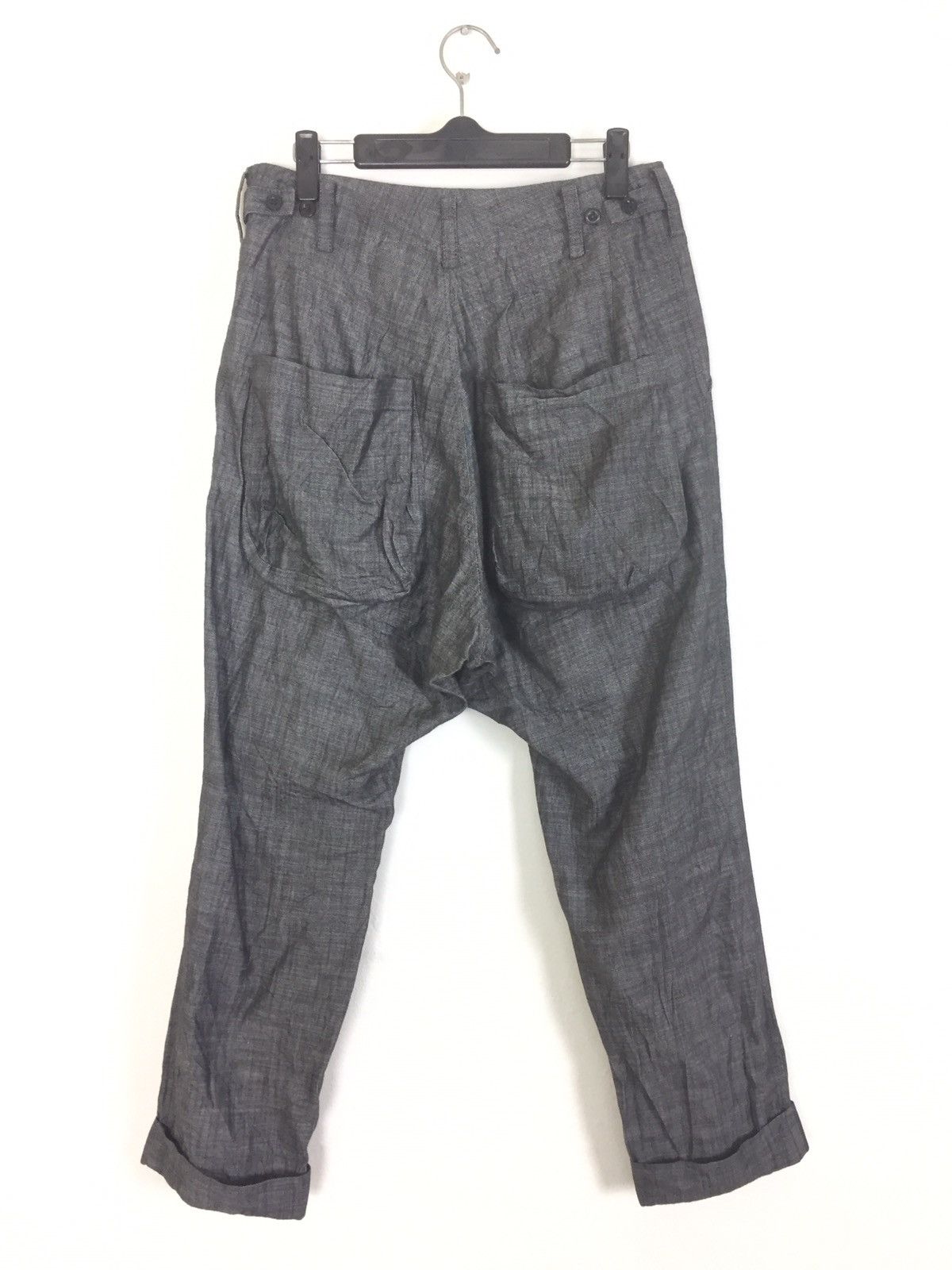 Yohji Yamamoto Yohji Yamamoto+Noir Cropped pants size 1 Size US 30 / EU 46 - 2 Thumbnail