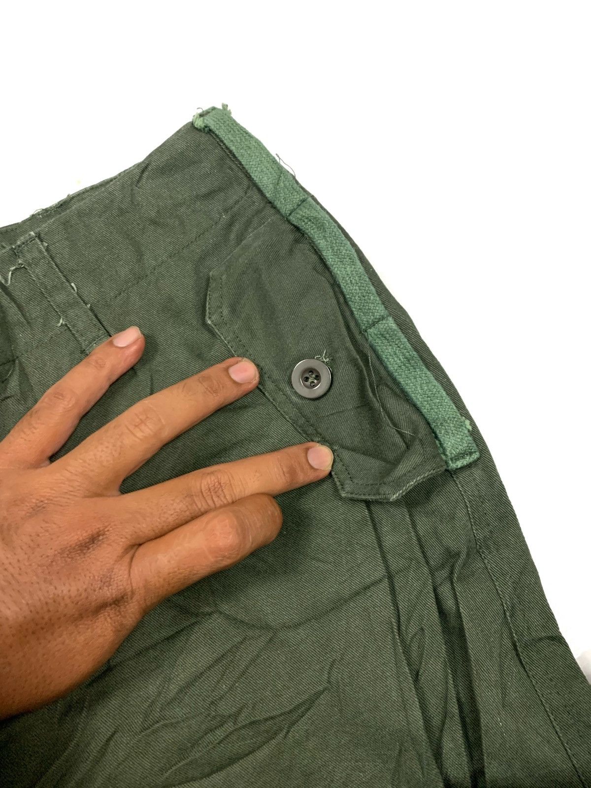 Japanese Brand Black bacara japanesse brand tactical pocket cargo pants Size US 35 - 5 Thumbnail