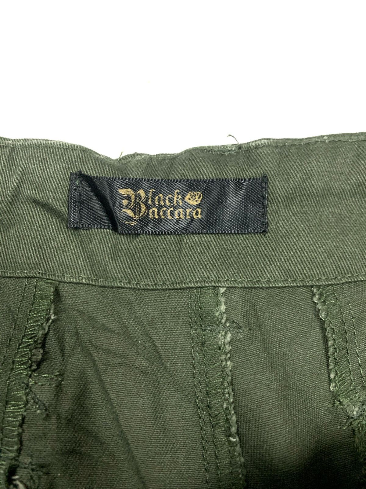 Japanese Brand Black bacara japanesse brand tactical pocket cargo pants Size US 35 - 7 Thumbnail