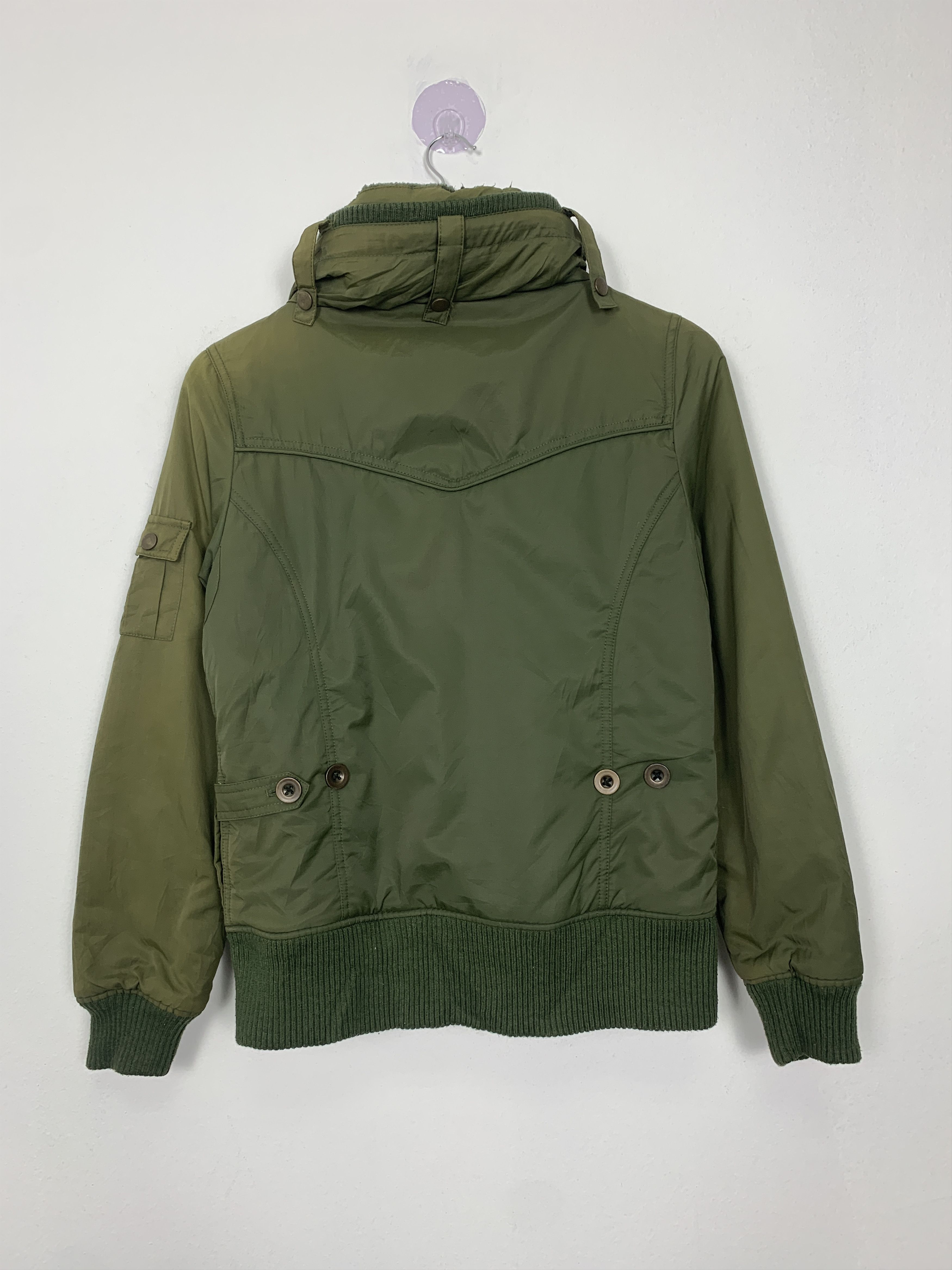 Japanese Brand Vintage LIZ LISA DOLL Sherpa Lining Military Jacket J1111 Size US S / EU 44-46 / 1 - 7 Thumbnail