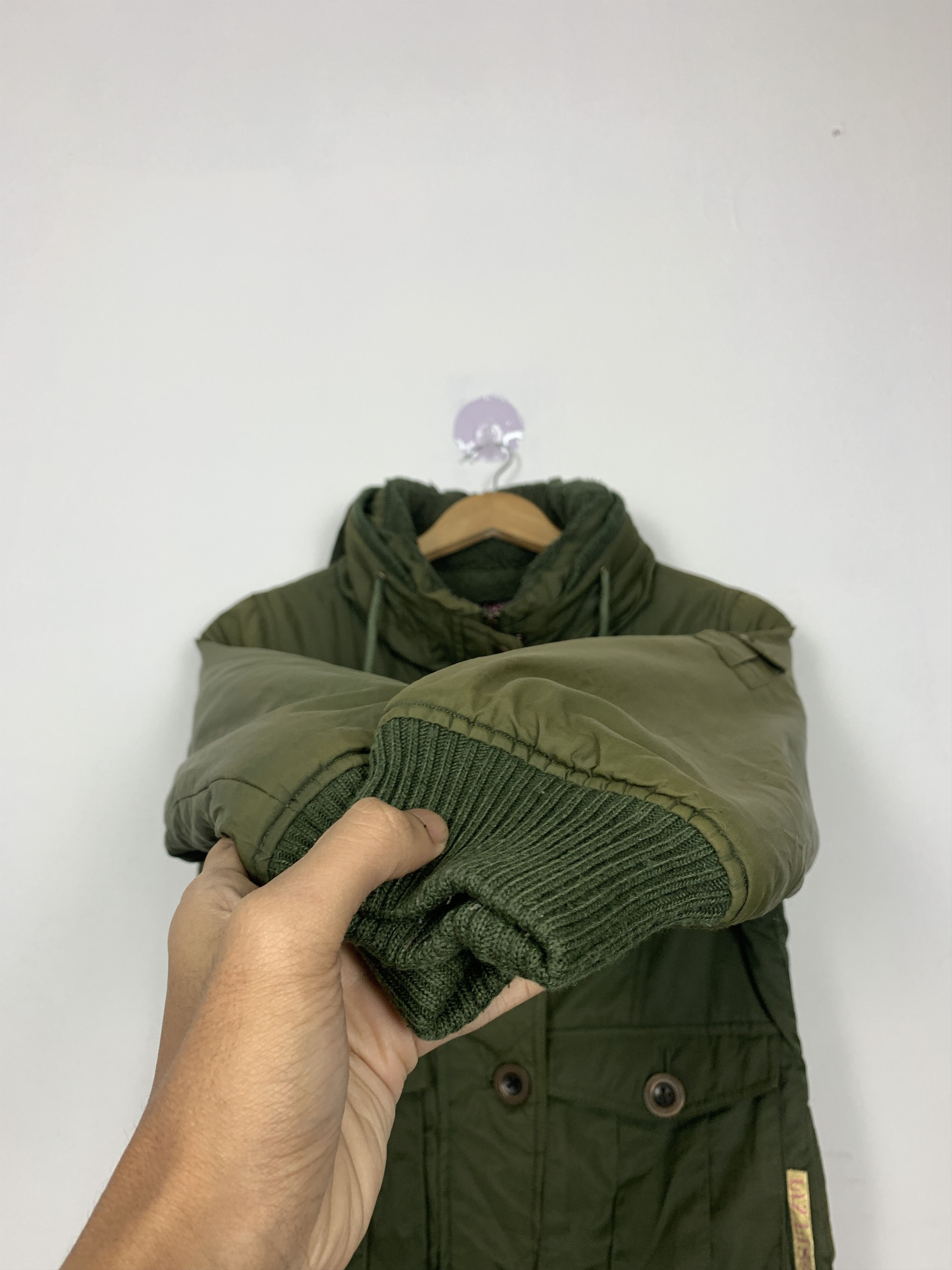 Japanese Brand Vintage LIZ LISA DOLL Sherpa Lining Military Jacket J1111 Size US S / EU 44-46 / 1 - 5 Thumbnail