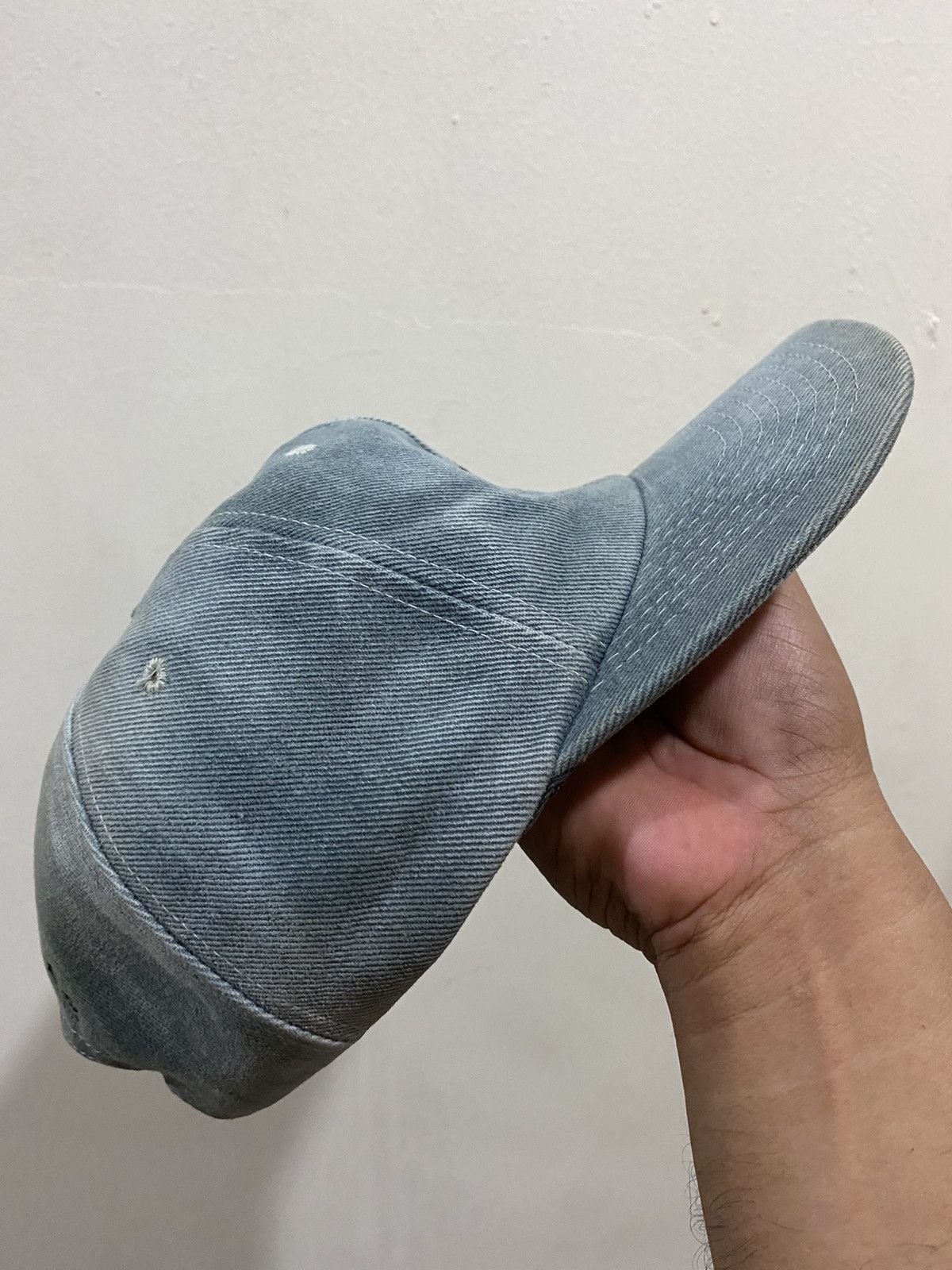Ashworth VTG Distress Ashworth Denim Hat Size ONE SIZE - 4 Thumbnail