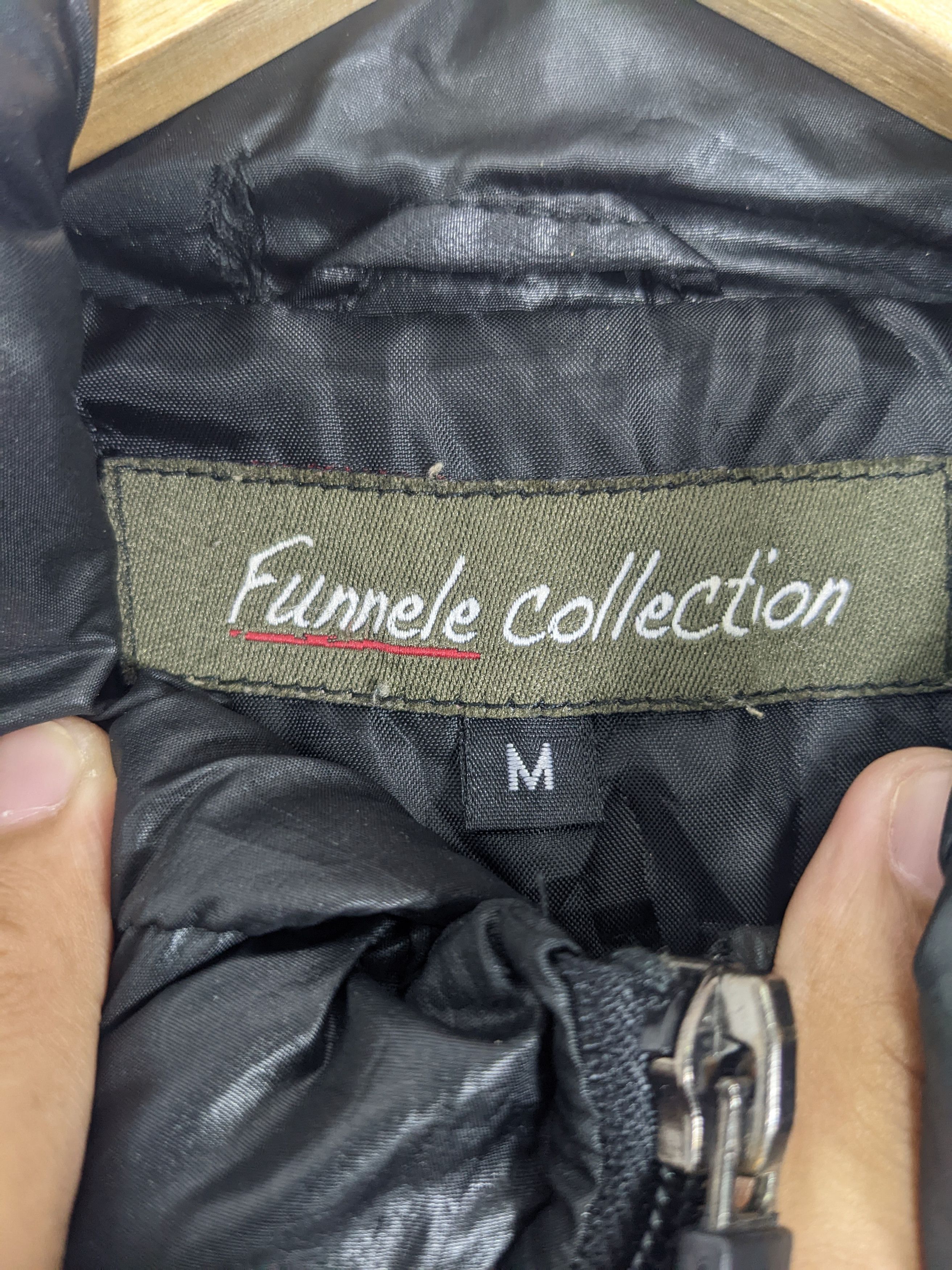 Japanese Brand Vintage FUNNELE COLLECTION Puffer Zip Up Jacket J0225 Size US S / EU 44-46 / 1 - 9 Thumbnail