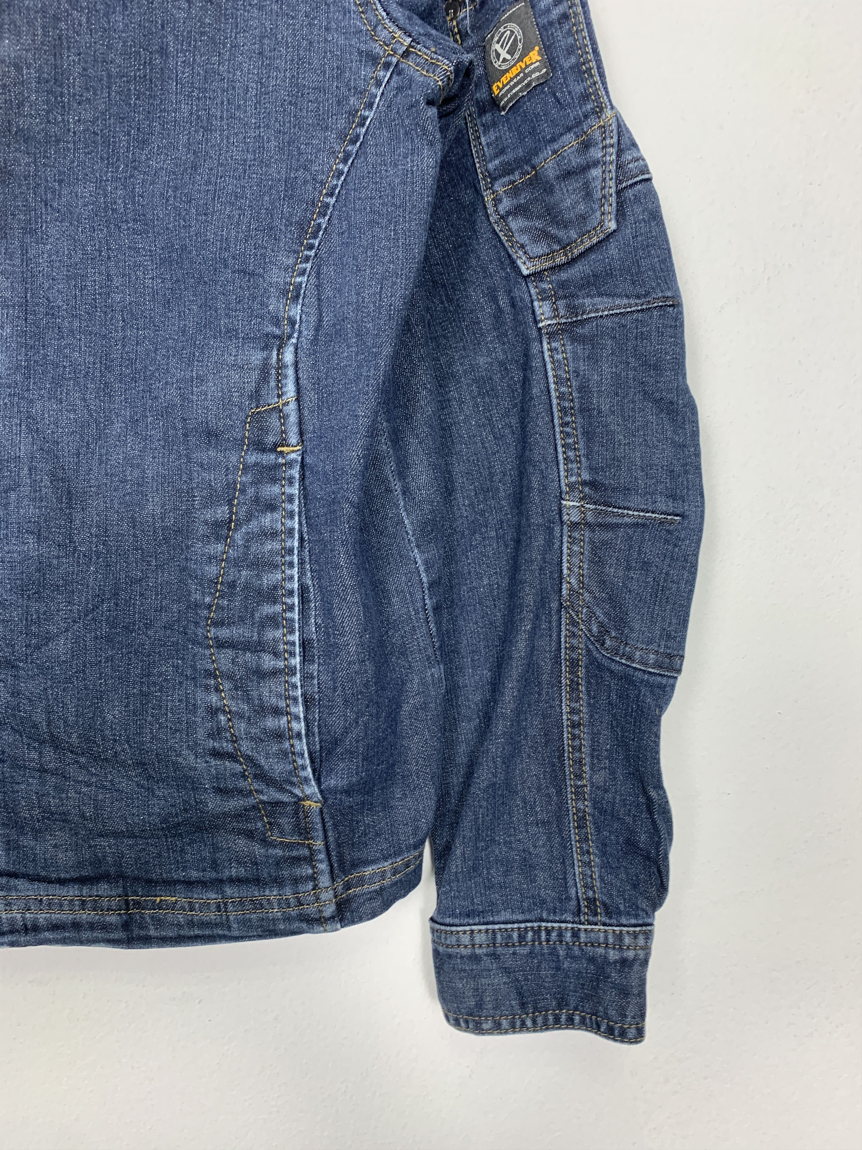 Vintage Vintage EVENRIVER Workwear Denim Jacket J1014 Size US M / EU 48-50 / 2 - 5 Thumbnail