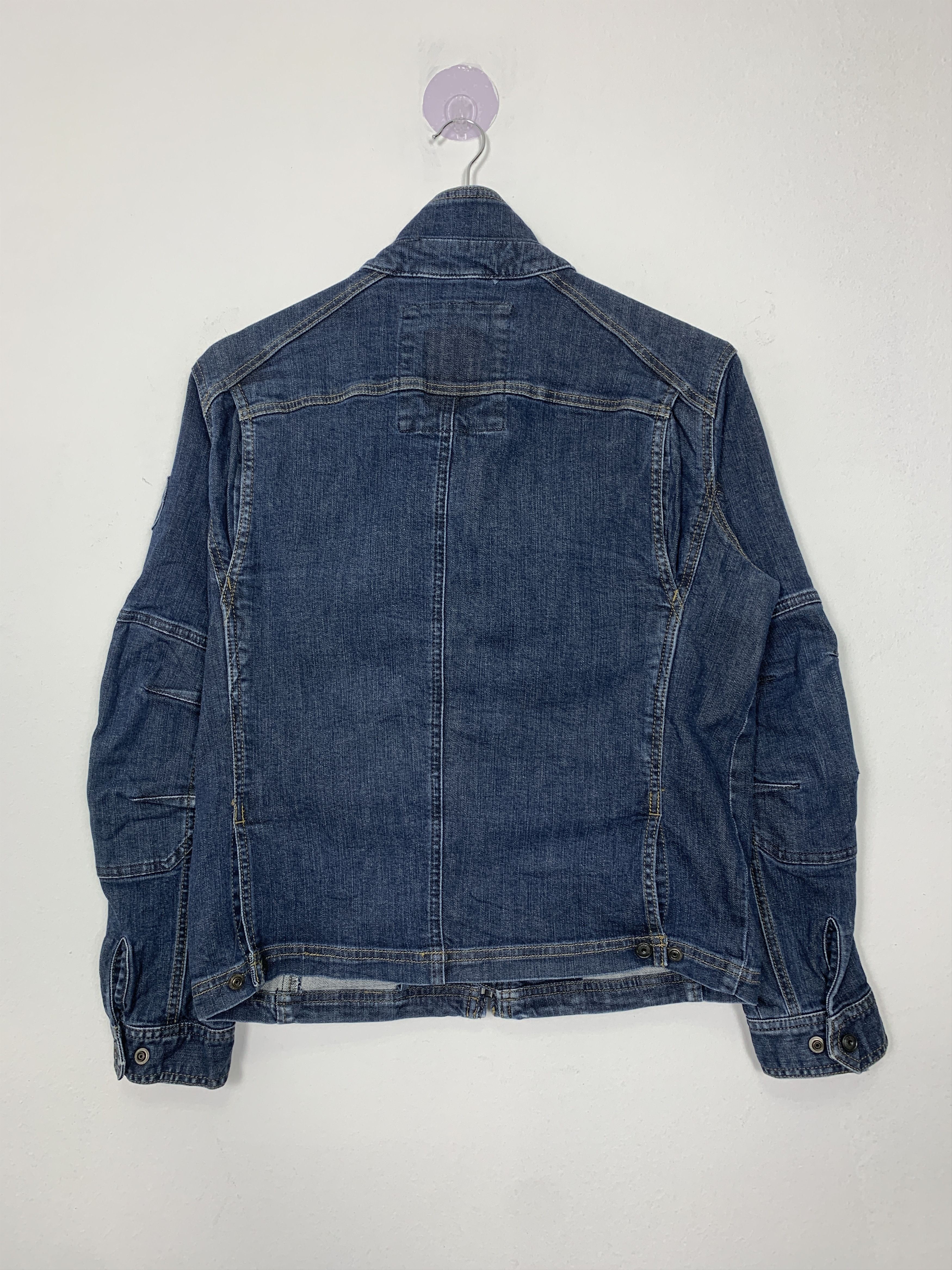 Vintage Vintage EVENRIVER Workwear Denim Jacket J1014 Size US M / EU 48-50 / 2 - 2 Thumbnail