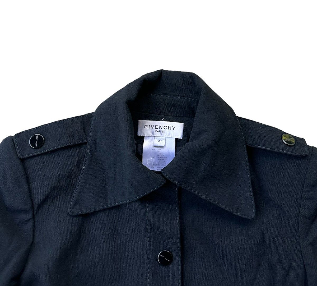 Givenchy Givenchy military long jacket Size S / US 4 / IT 40 - 2 Thumbnail