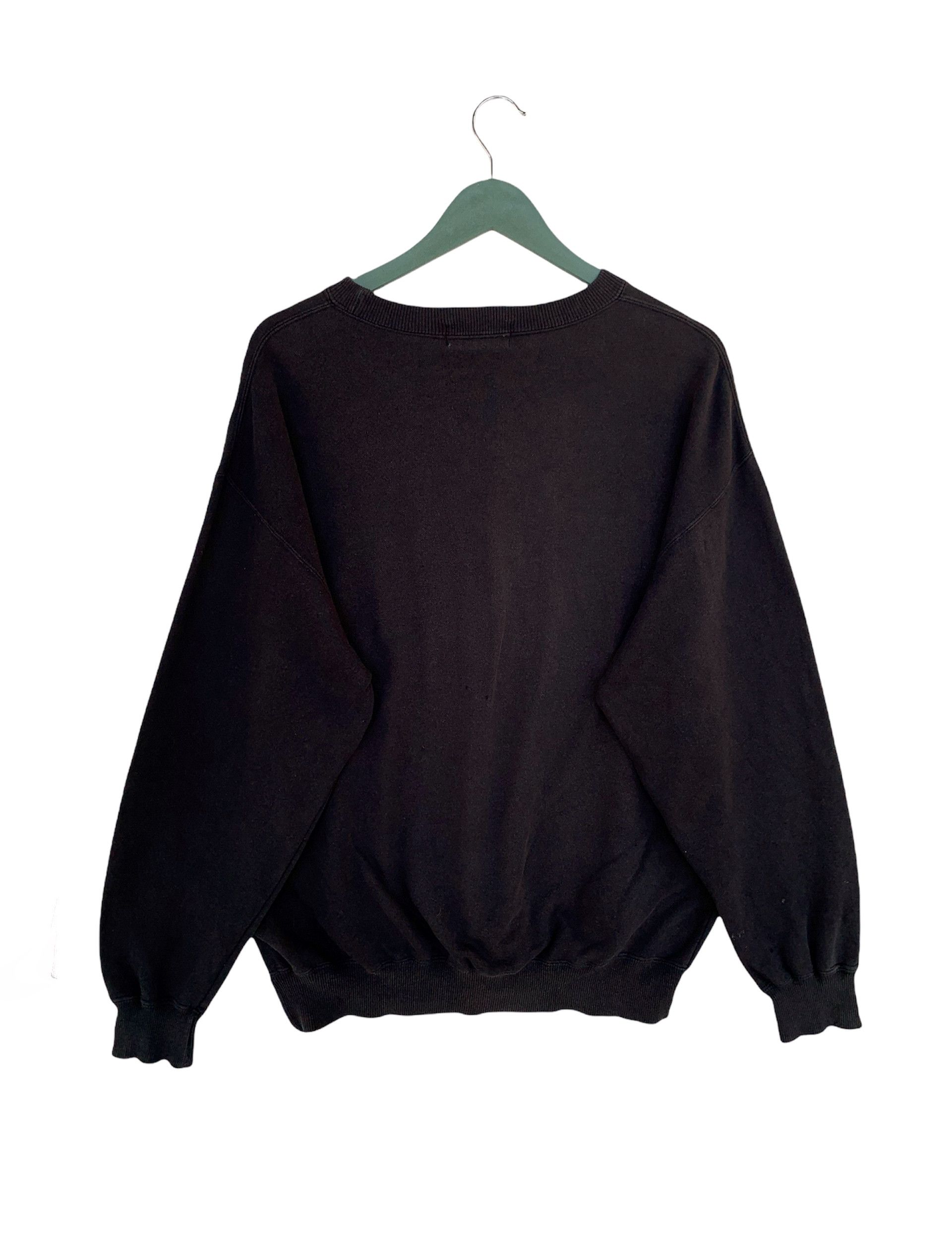 Designer × Vintage Vintage Gianni Valentino Embroidered Logo Sweatshirt Size US XL / EU 56 / 4 - 2 Thumbnail
