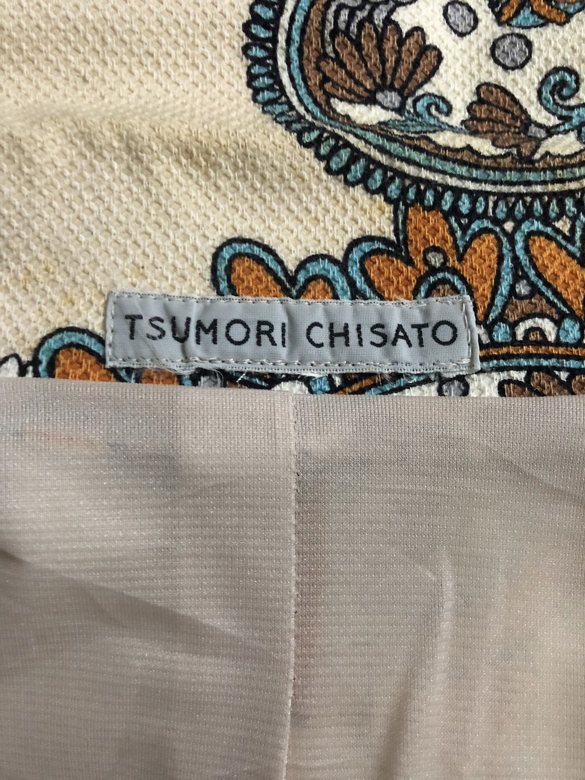 Issey Miyake Flower Print Asymmetric Blazer By Tsumori Chisato Size US XS / EU 42 / 0 - 8 Thumbnail