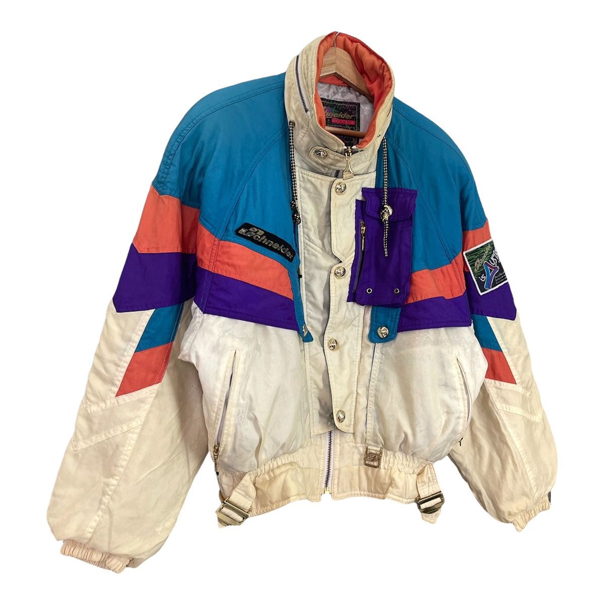 Japanese Brand 90s Schneider Ski Wear Jacket Size L Size US L / EU 52-54 / 3 - 2 Thumbnail