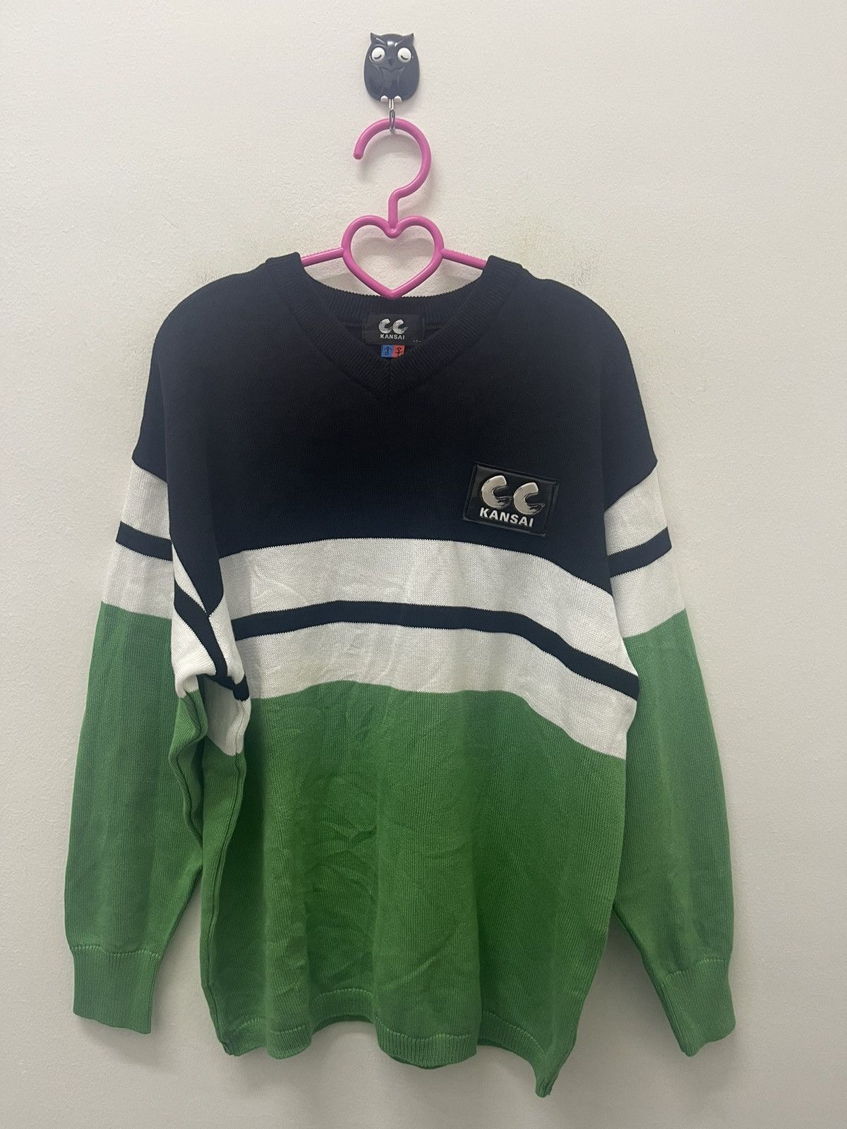 Kansai Yamamoto Rare Vintage CC KANSAI Knitwear Size US M / EU 48-50 / 2 - 1 Thumbnail