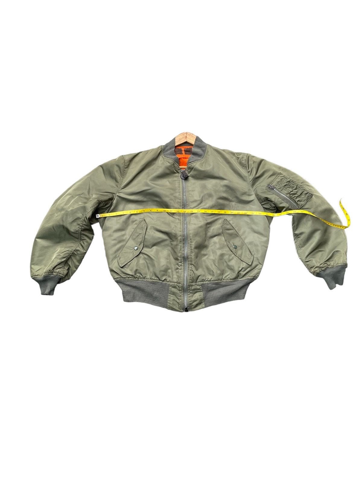 Alpha Industries Vintage Alpha Industries MA-1 Bomber Jacket Size US L / EU 52-54 / 3 - 2 Thumbnail