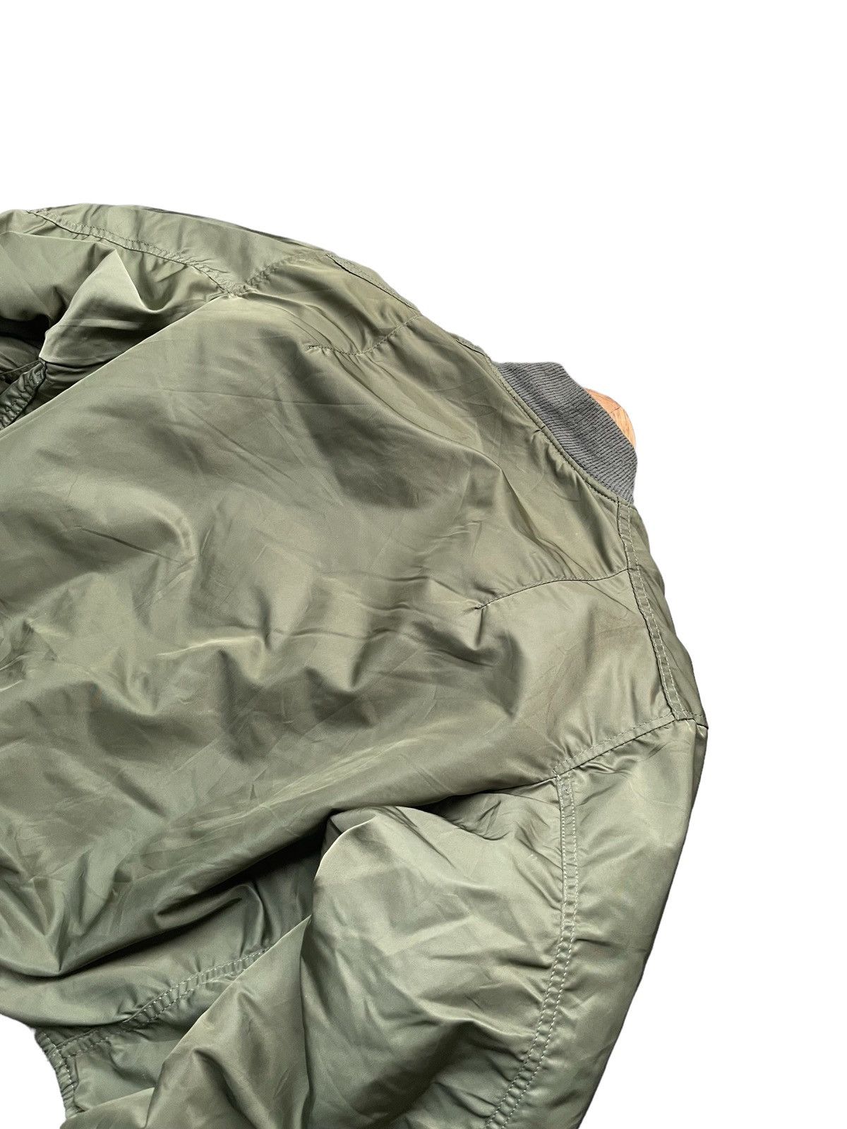 Alpha Industries Vintage Alpha Industries MA-1 Bomber Jacket Size US L / EU 52-54 / 3 - 10 Thumbnail