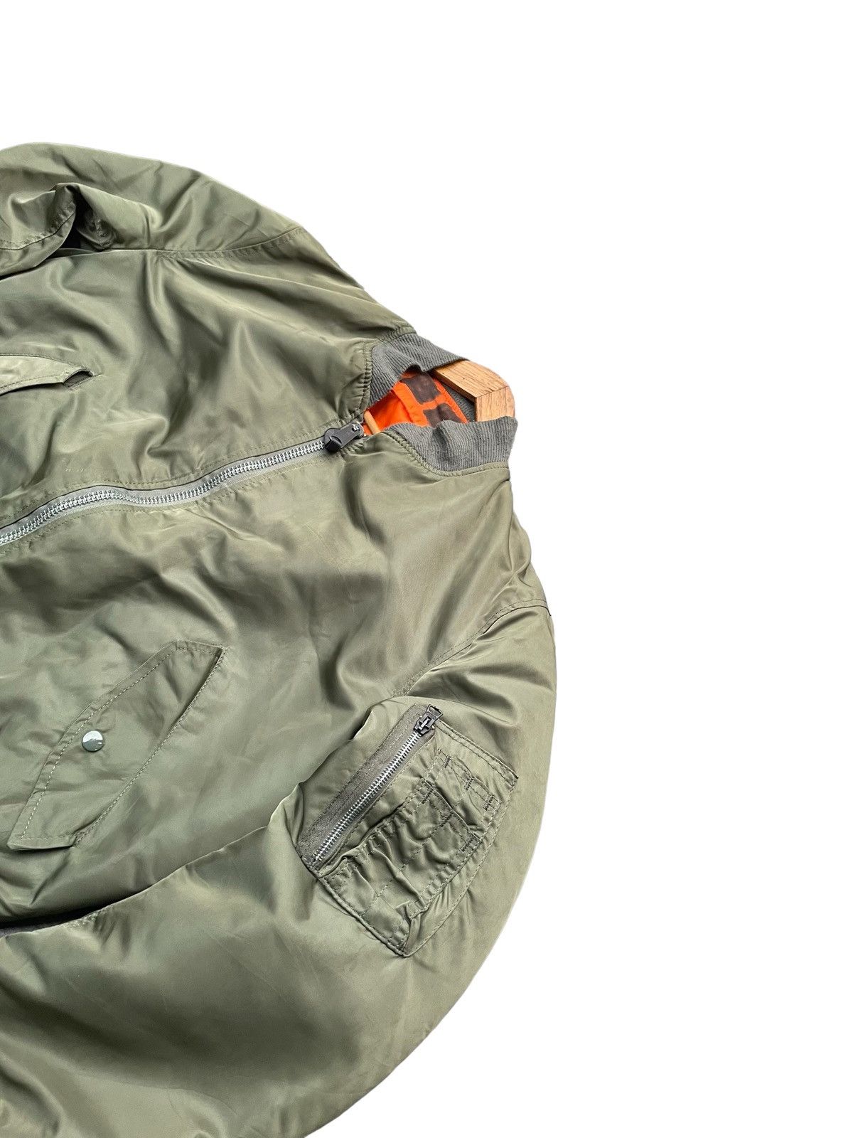 Alpha Industries Vintage Alpha Industries MA-1 Bomber Jacket Size US L / EU 52-54 / 3 - 4 Thumbnail