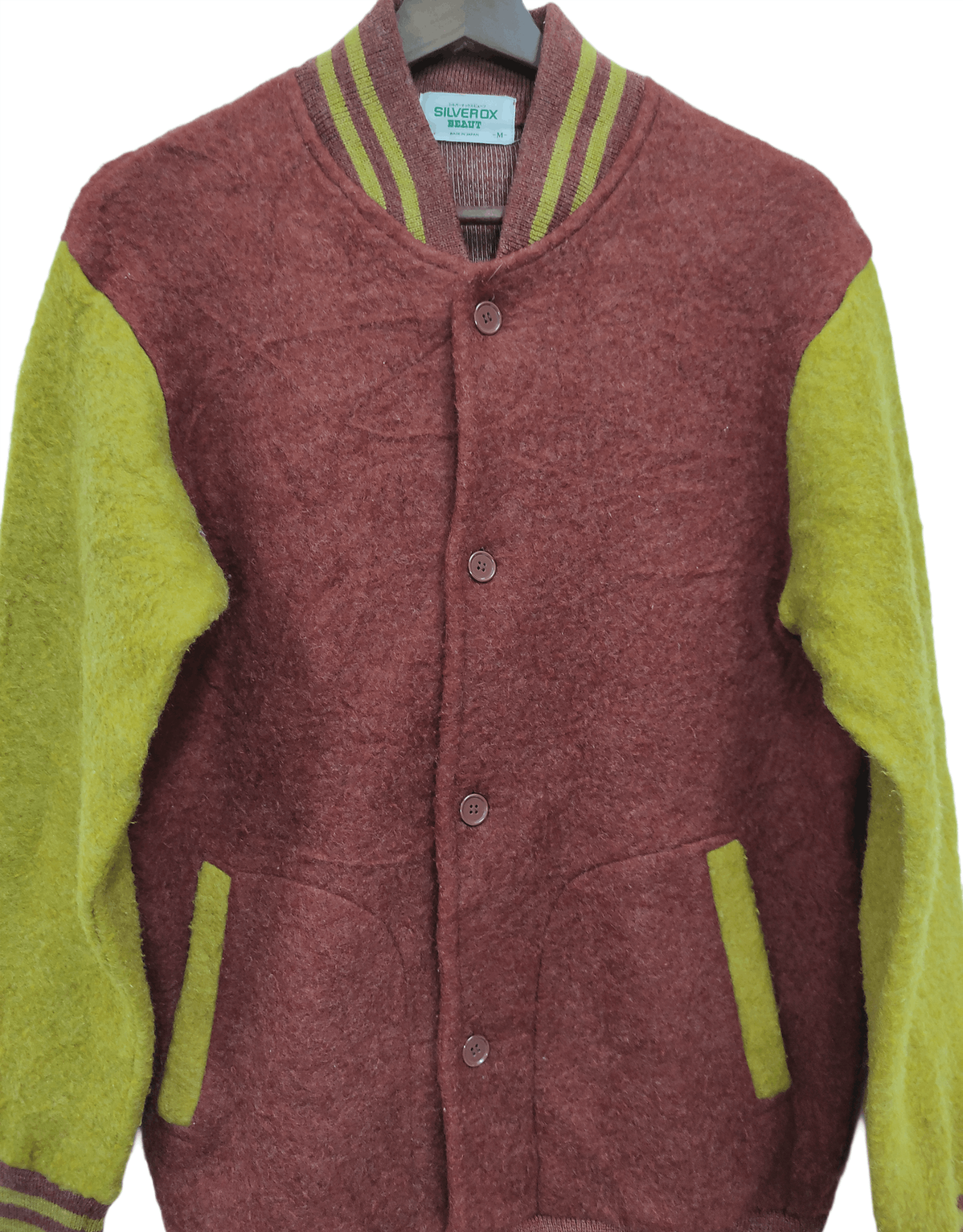 Japanese Brand Vintage Wool Varsity Jacket Made In Japan Size US M / EU 48-50 / 2 - 4 Thumbnail