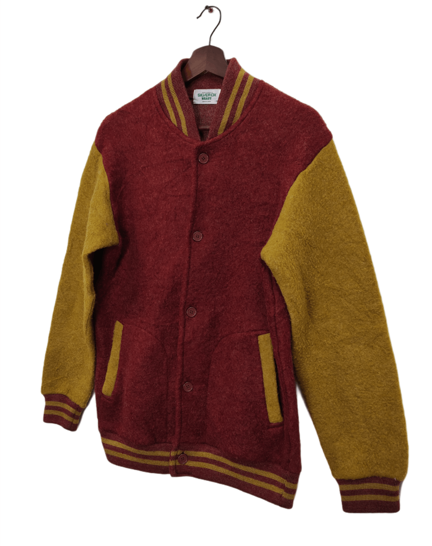 Japanese Brand Vintage Wool Varsity Jacket Made In Japan Size US M / EU 48-50 / 2 - 3 Thumbnail