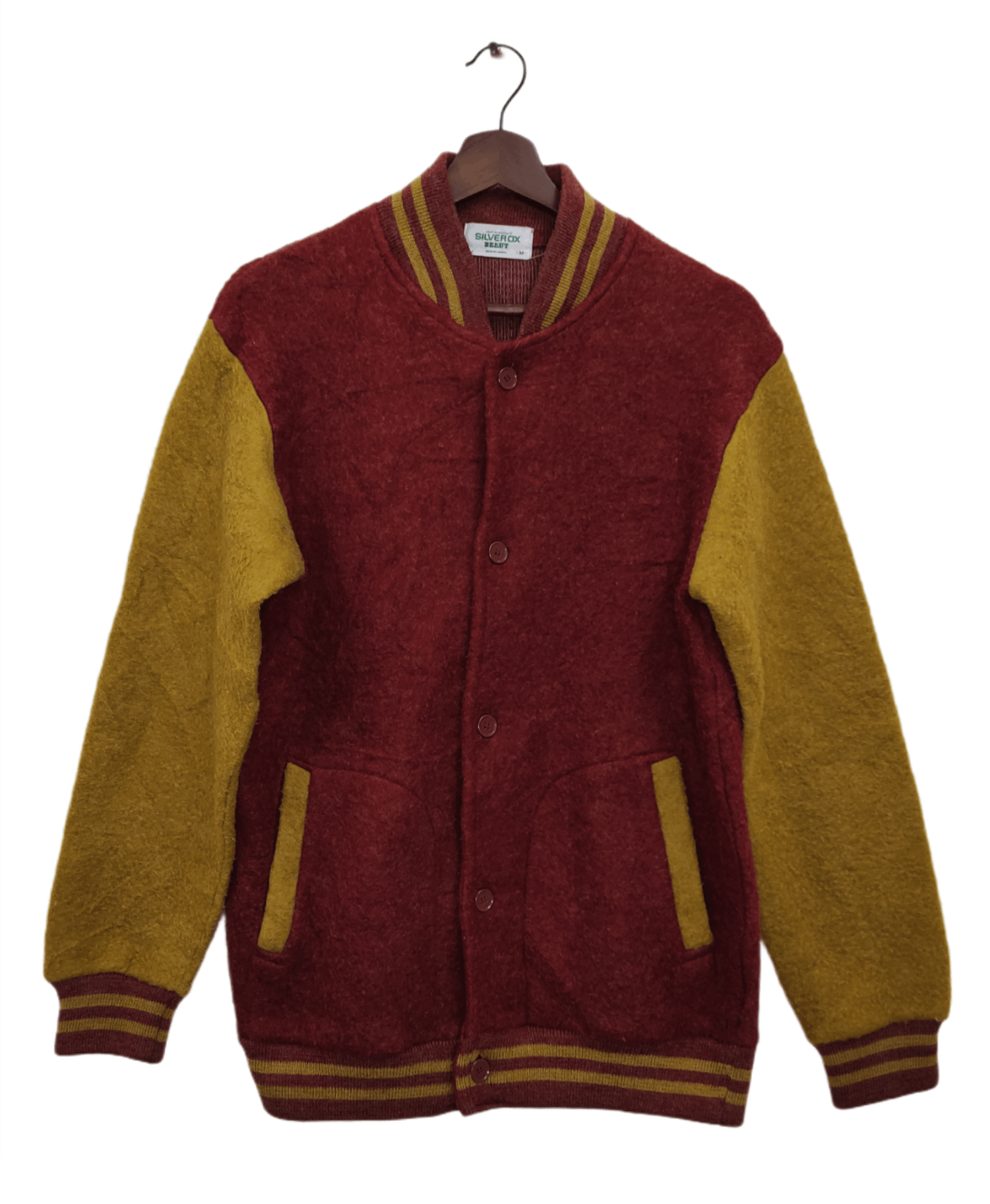 Japanese Brand Vintage Wool Varsity Jacket Made In Japan Size US M / EU 48-50 / 2 - 1 Thumbnail