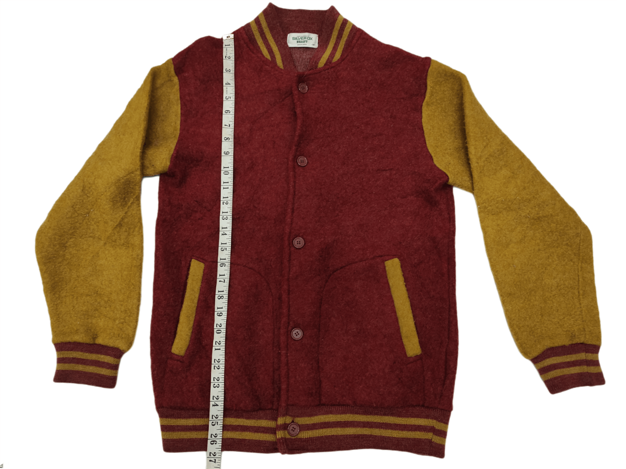 Japanese Brand Vintage Wool Varsity Jacket Made In Japan Size US M / EU 48-50 / 2 - 8 Thumbnail