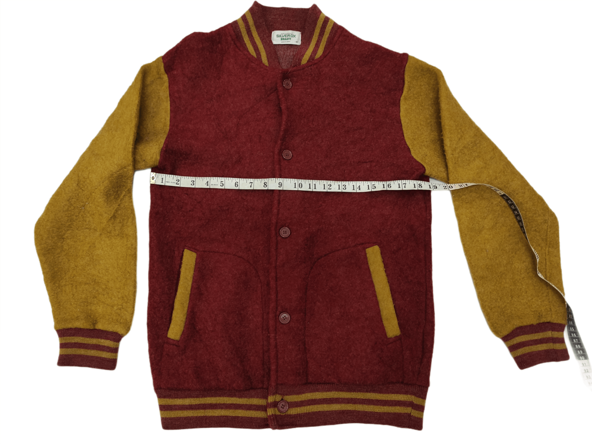 Japanese Brand Vintage Wool Varsity Jacket Made In Japan Size US M / EU 48-50 / 2 - 7 Thumbnail