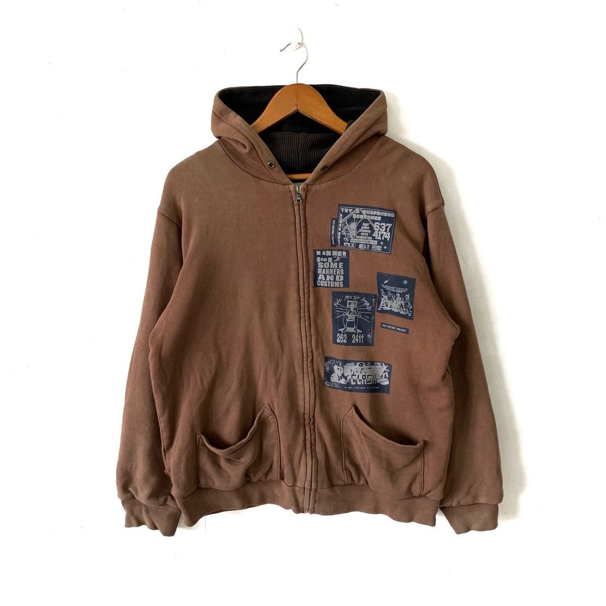 Diet Butcher Slim Skin Cannibalism The Clash Hoodie Punk