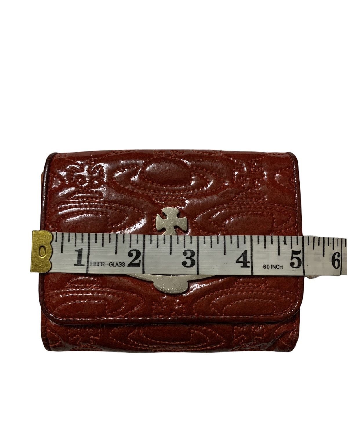 Vivienne Westwood Vivienne Westwood ORB Embroidered Leather Pouch Bag Size ONE SIZE - 9 Thumbnail