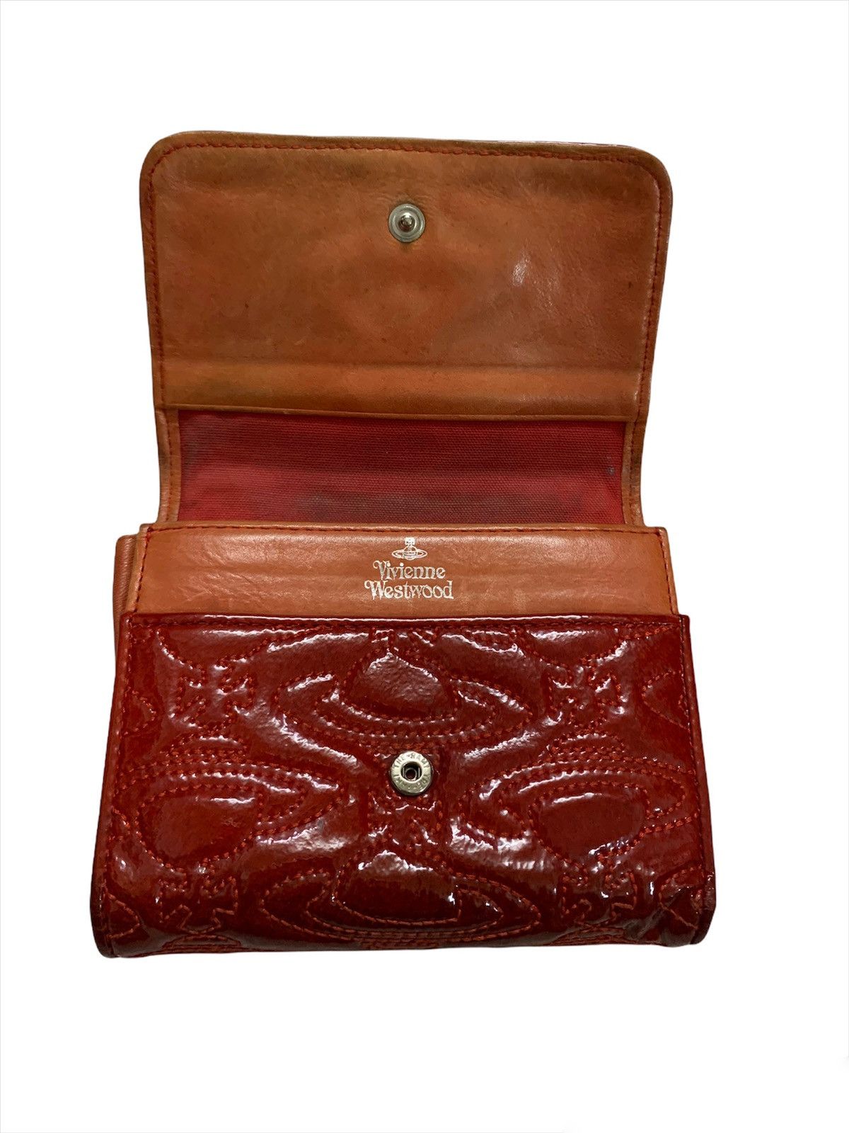 Vivienne Westwood Vivienne Westwood ORB Embroidered Leather Pouch Bag Size ONE SIZE - 5 Thumbnail