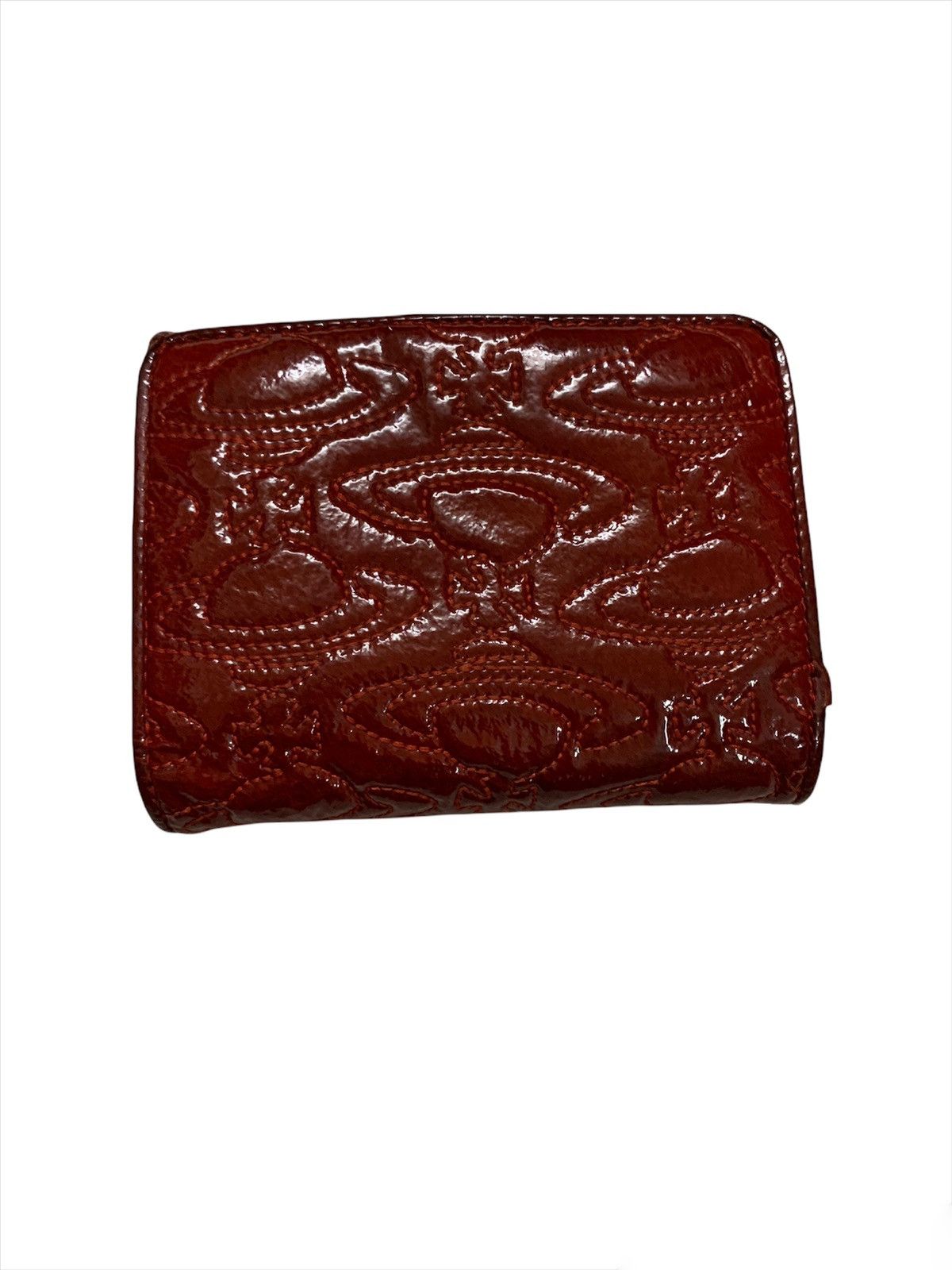 Vivienne Westwood Vivienne Westwood ORB Embroidered Leather Pouch Bag Size ONE SIZE - 4 Thumbnail