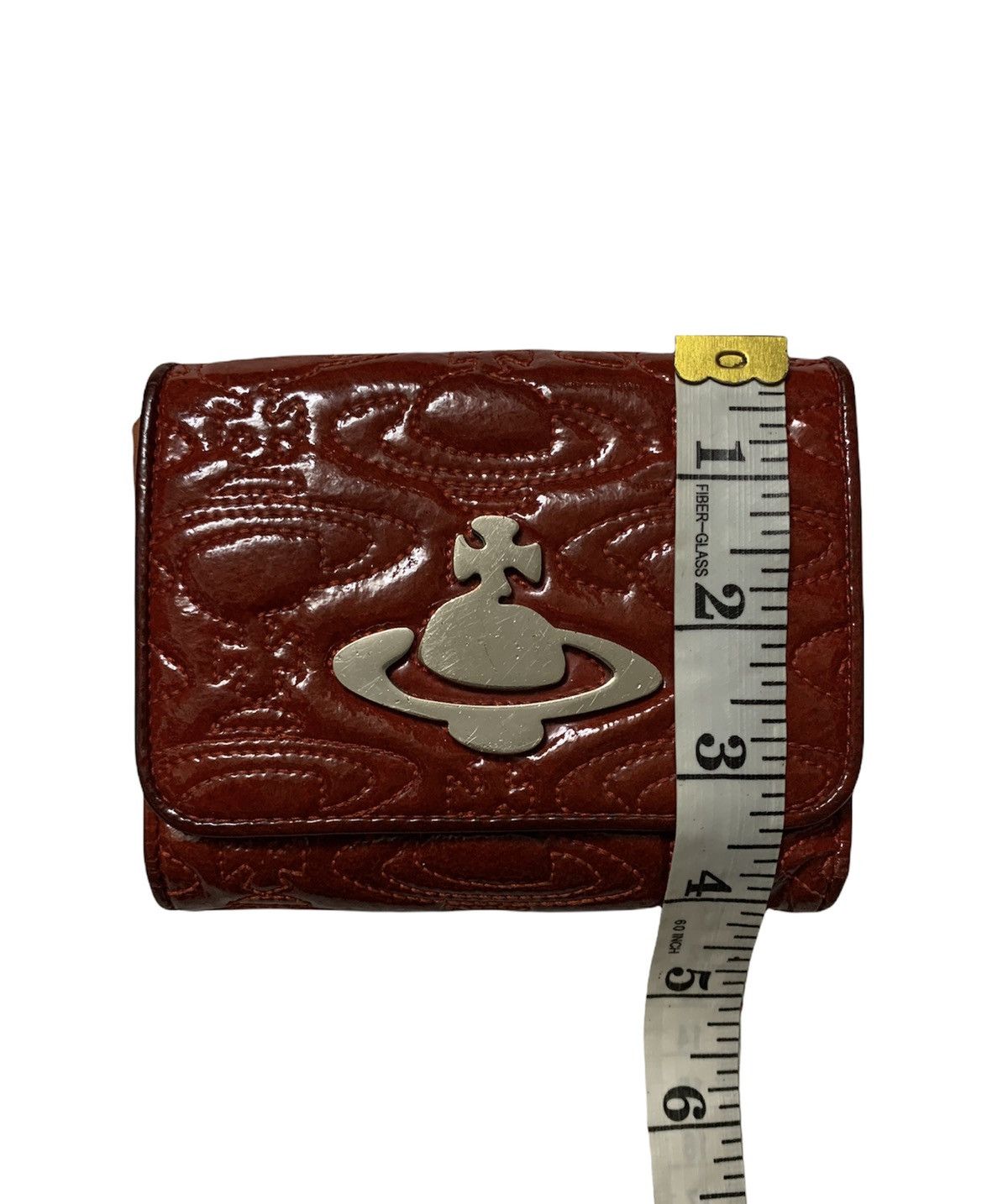 Vivienne Westwood Vivienne Westwood ORB Embroidered Leather Pouch Bag Size ONE SIZE - 10 Thumbnail