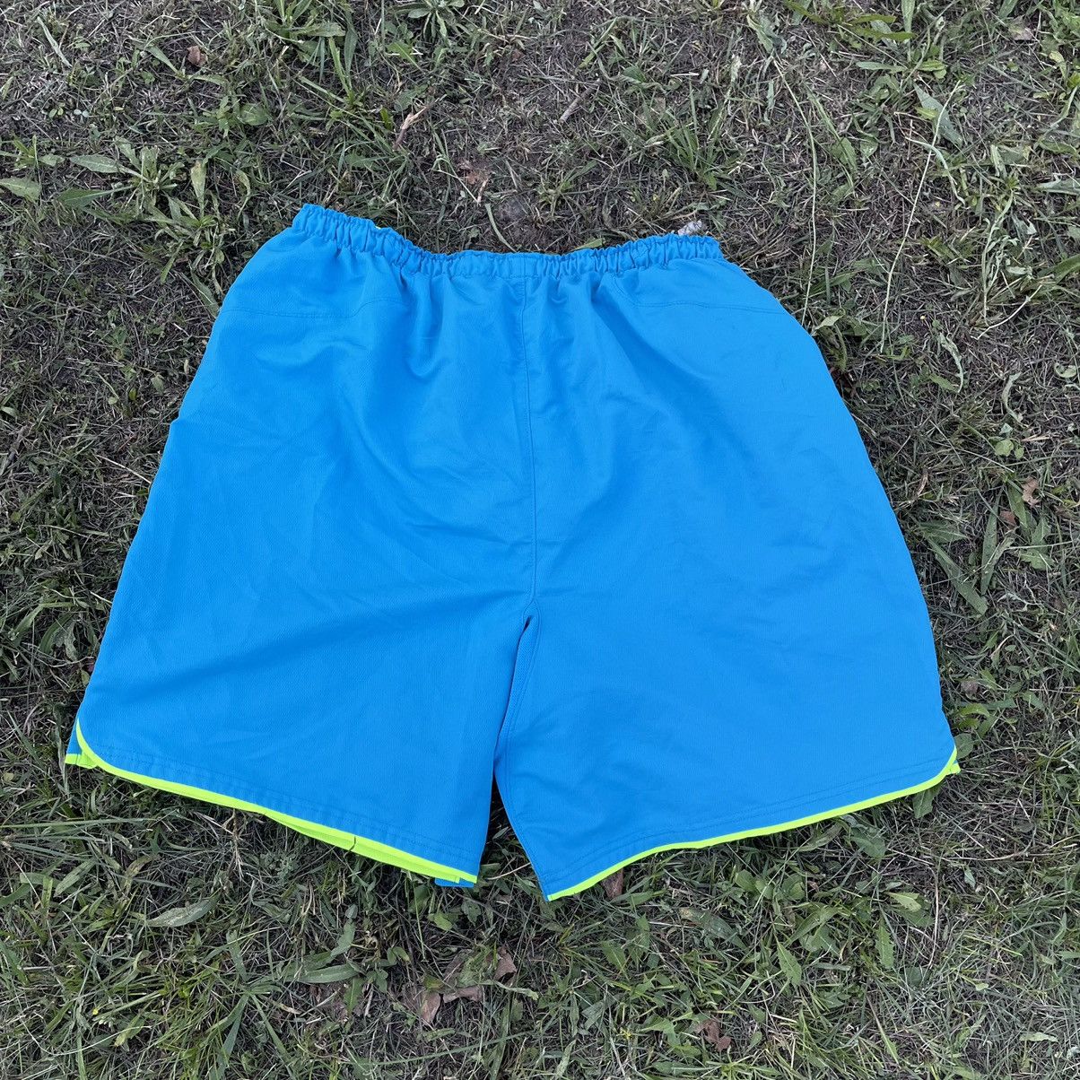 Vintage Vintage 90s Nike Swoosh Shorts Streetwear Blue Cropped 32 Size US 32 / EU 48 - 7 Thumbnail
