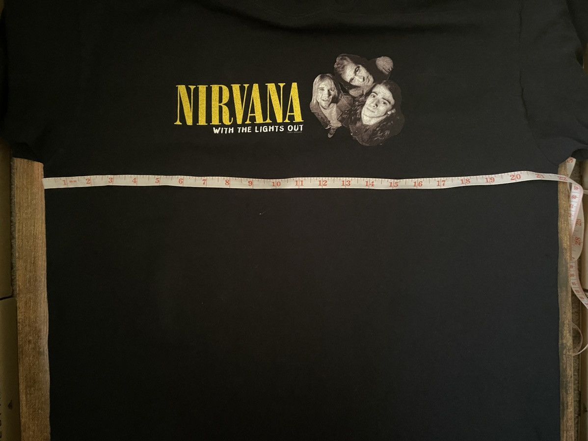 Anvil × Vintage 2005 Nirvana With The Lights Out T-Shirt Size US L / EU 52-54 / 3 - 5 Thumbnail