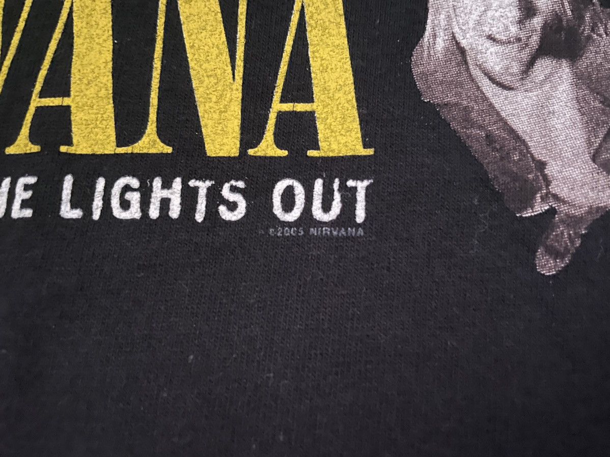 Anvil × Vintage 2005 Nirvana With The Lights Out T-Shirt Size US L / EU 52-54 / 3 - 3 Thumbnail